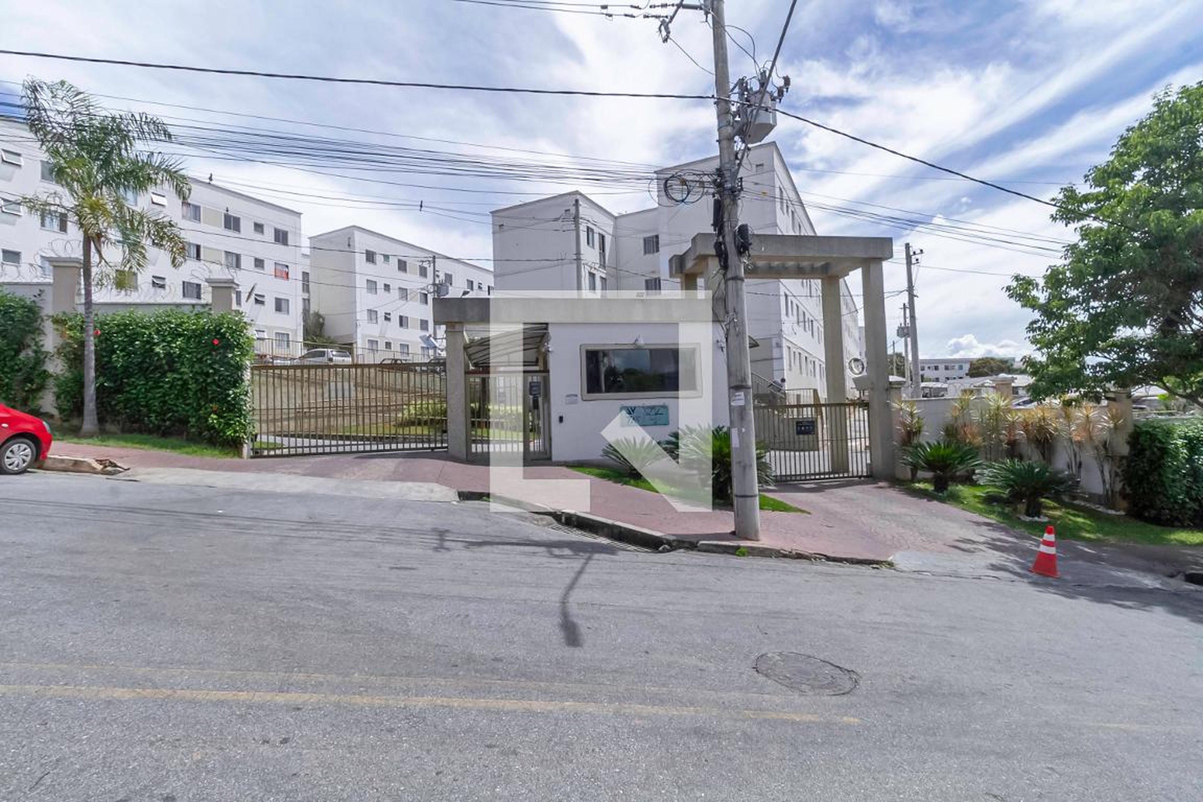 Fachada do Condomínio Residencial Libra