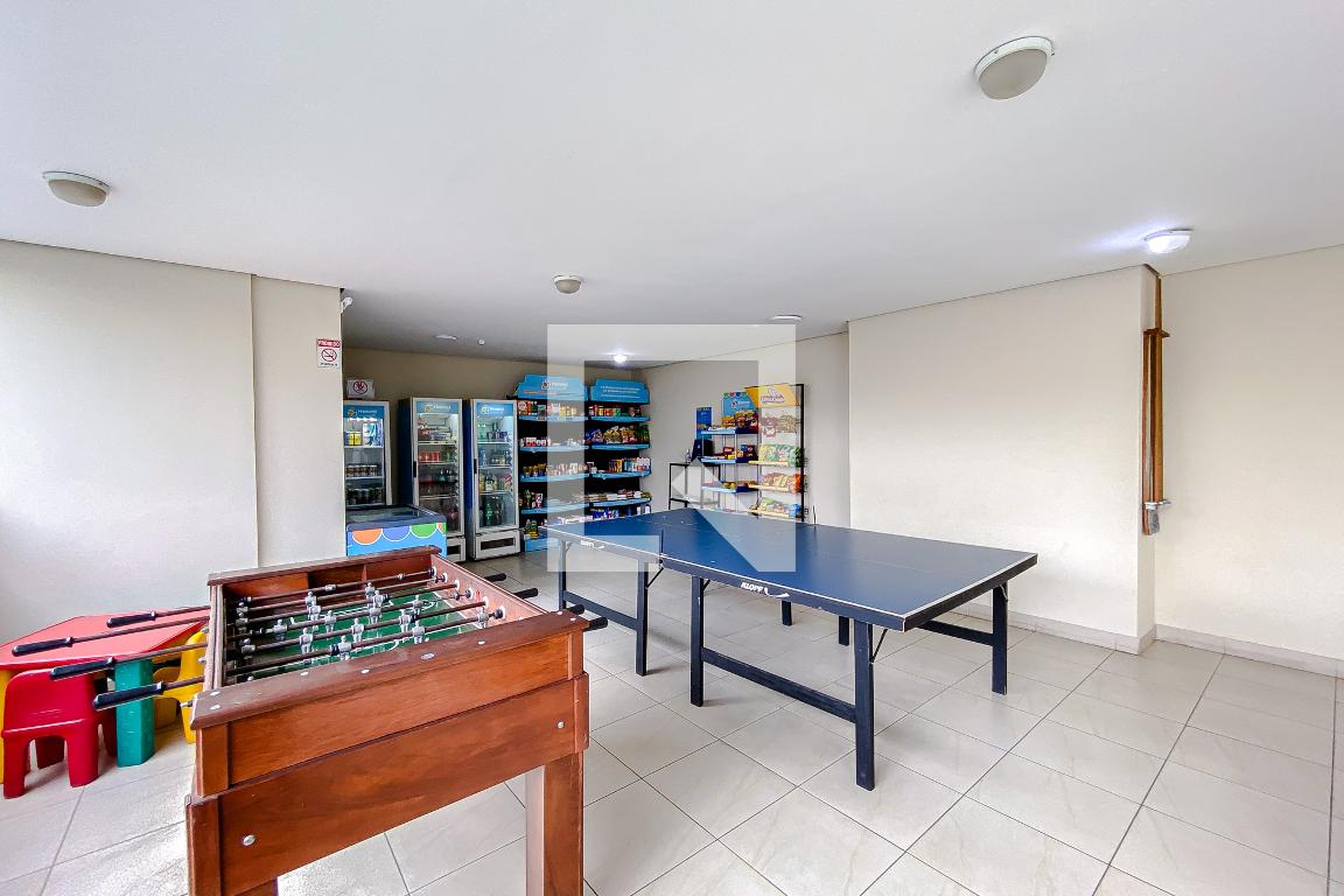 Sala de Jogos - Edificio Evolution Life & Sport