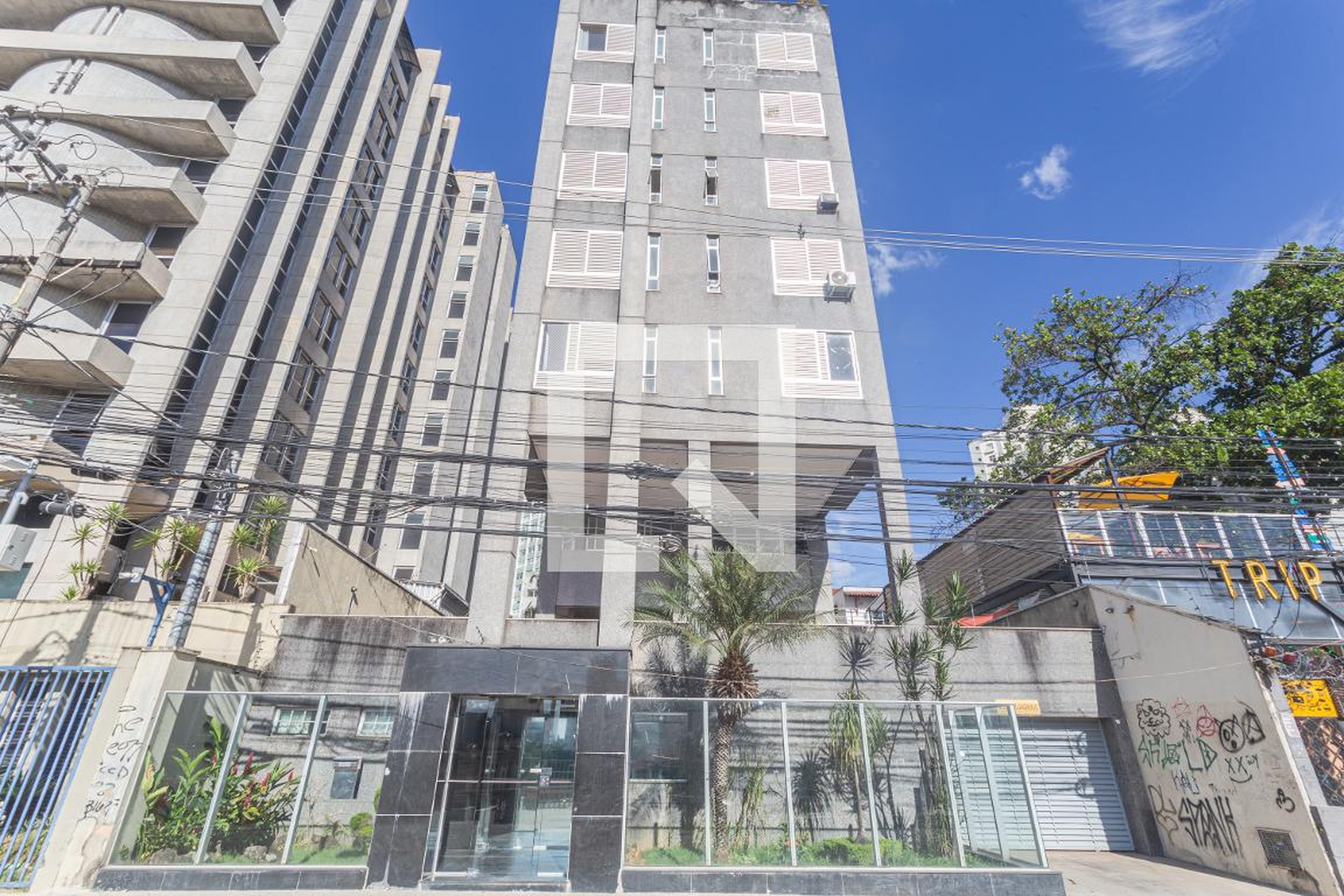 Fachada Condomínio em Rua Sapucaí, 467