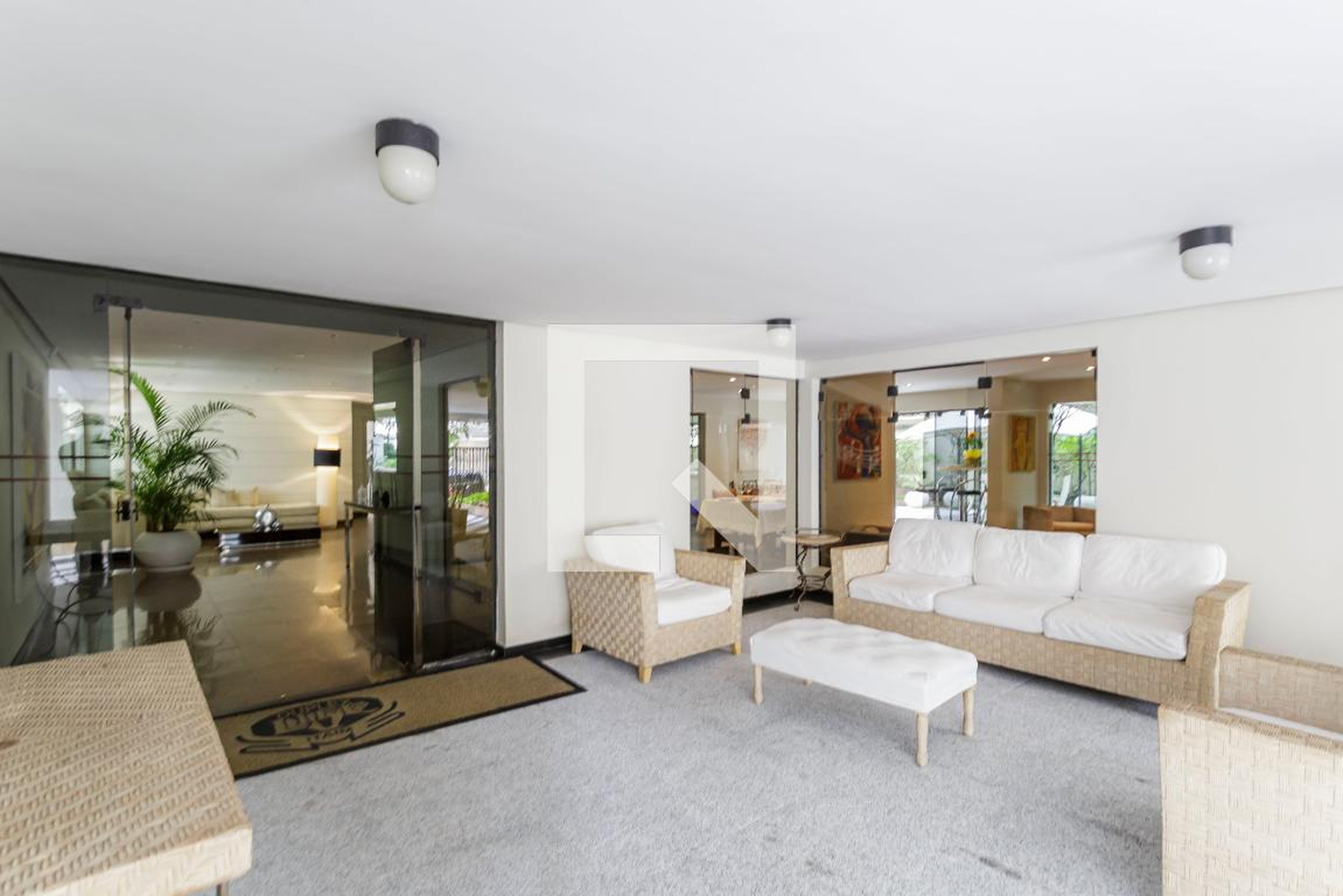 Hall de entrada - Duplex Life Itaim