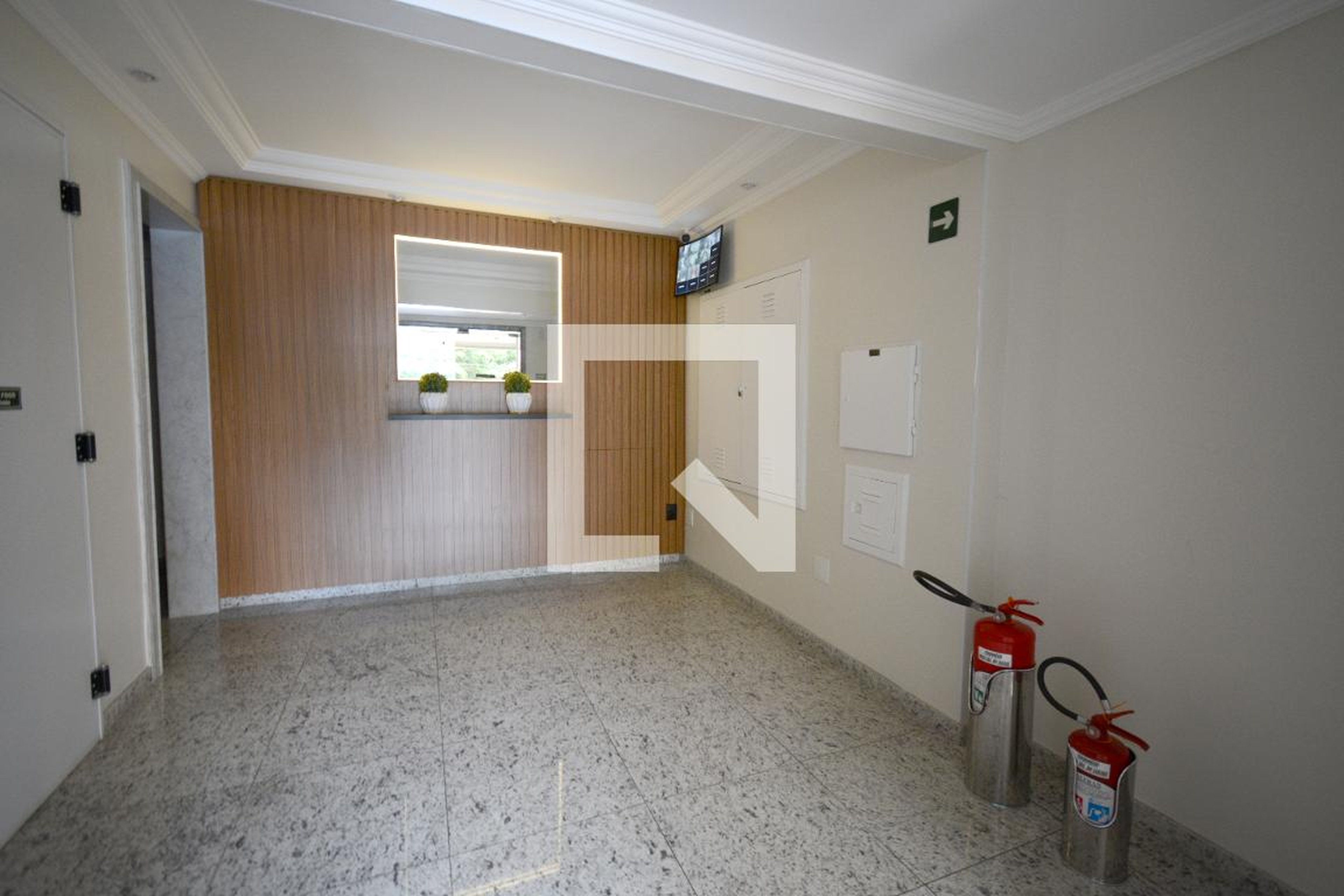 Hall social - Residencial Sabará