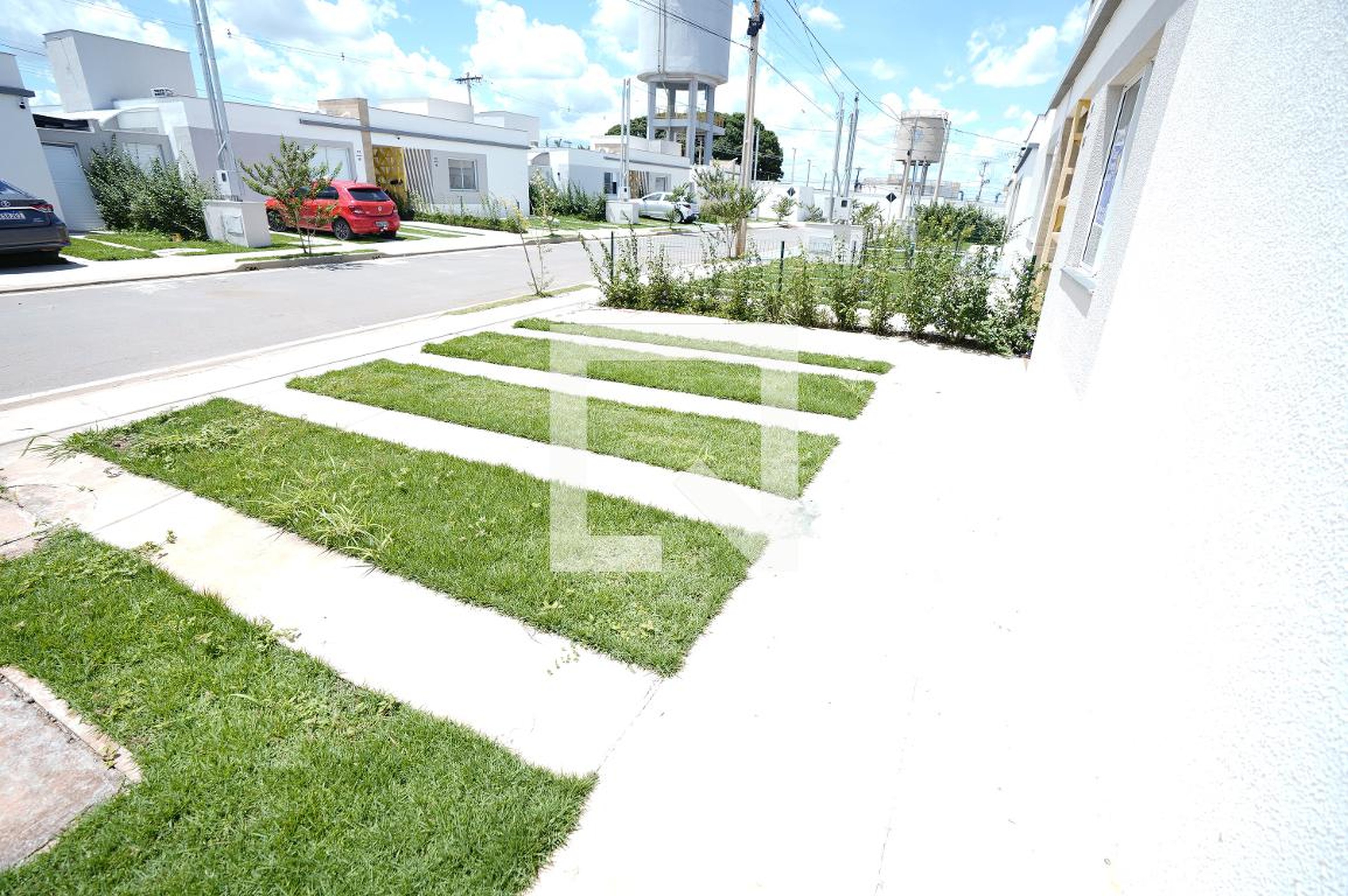 Fachada Condomínio em Rua Léo Lince de Araújo, 0