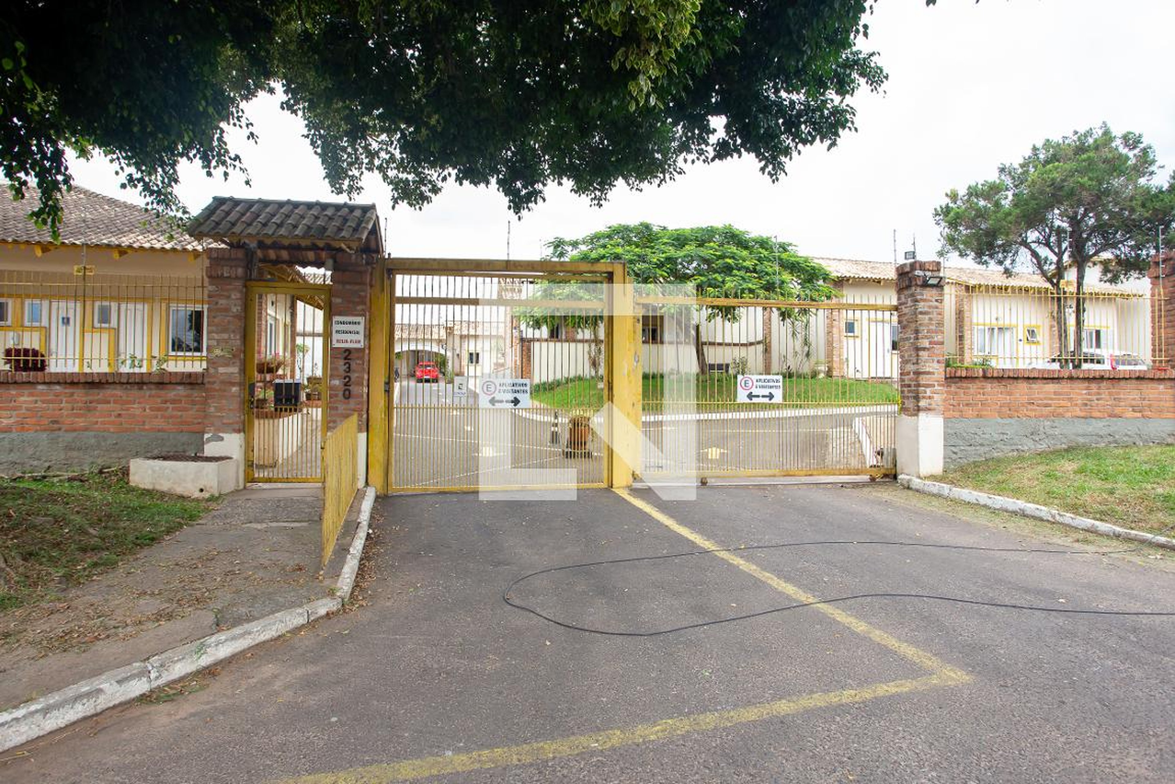 Fachada do condomínio Residencial Beija Flor