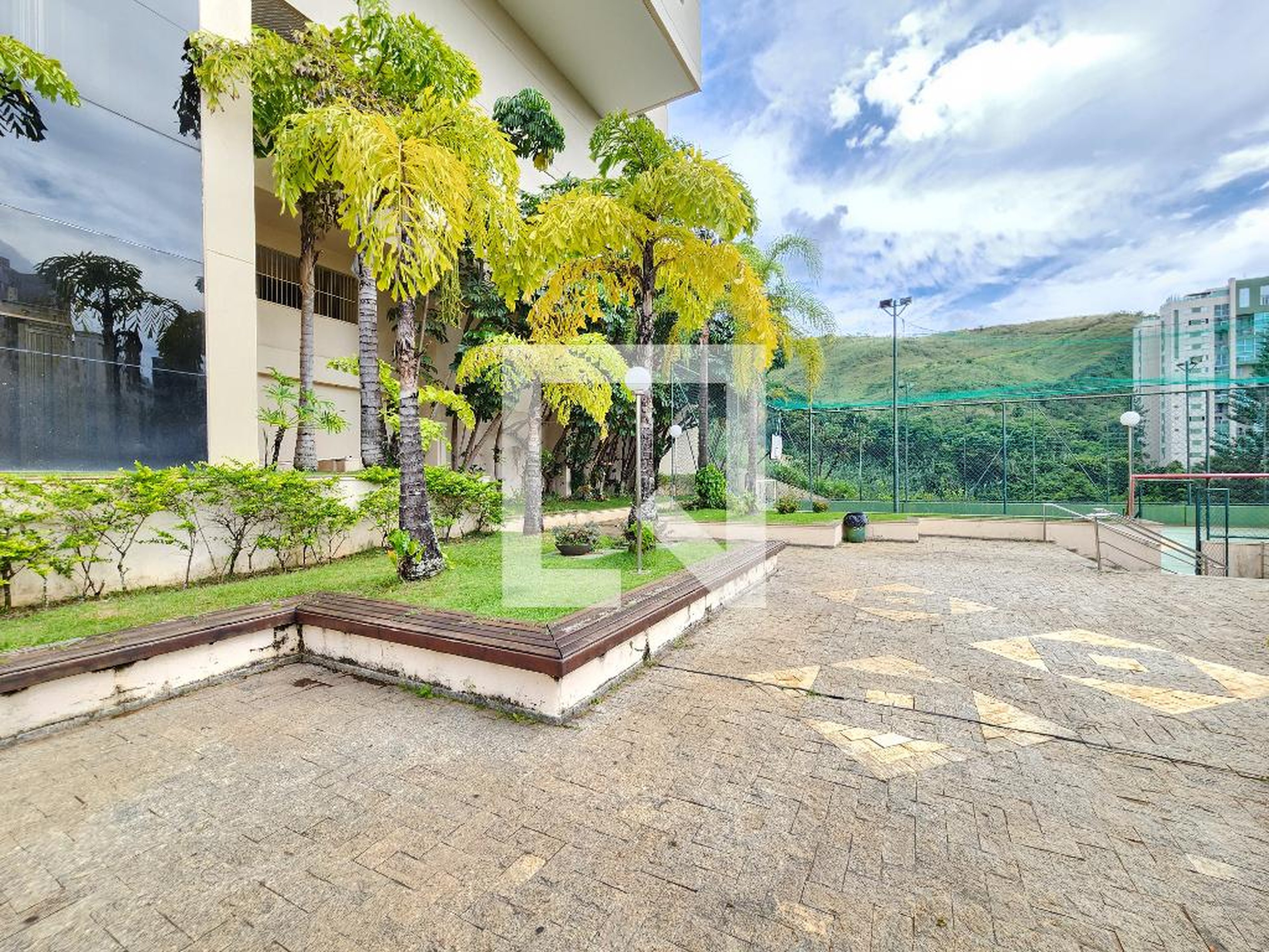 Área comum Edifício Los Angeles Family Residence