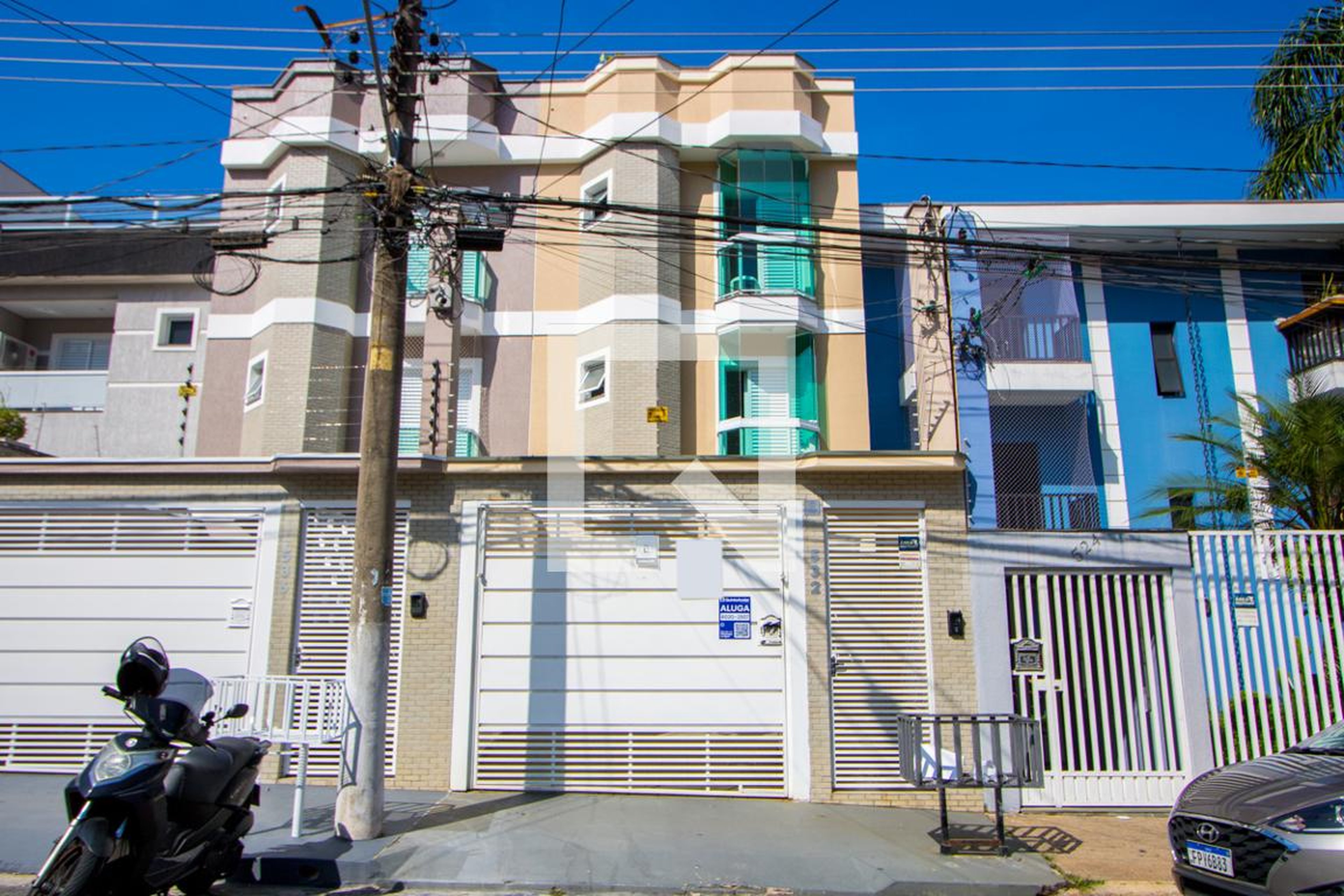 Fachada Condomínio em Rua Visconde de Mauá, 532