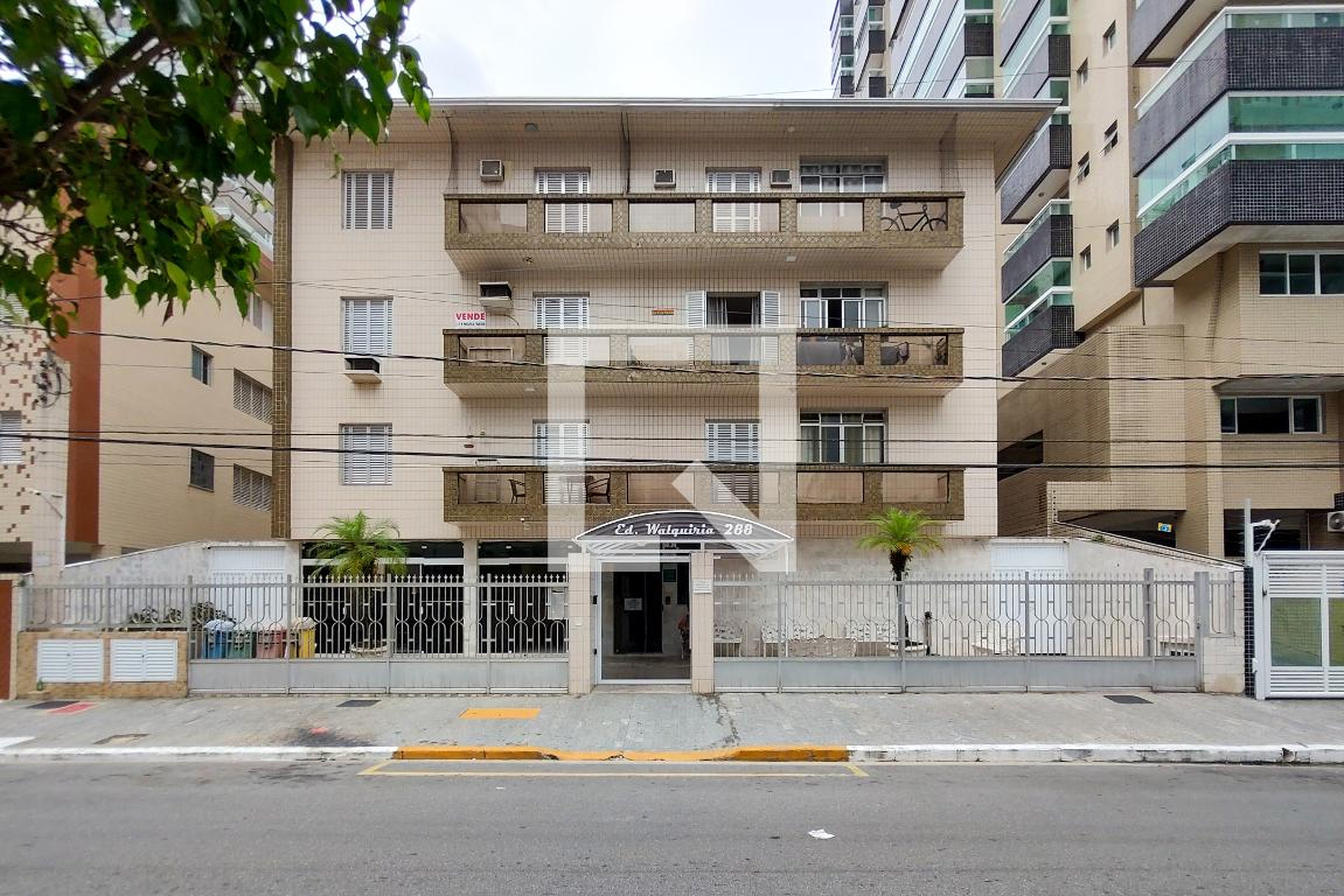 Fachada do Prédio Edifício Walquíria