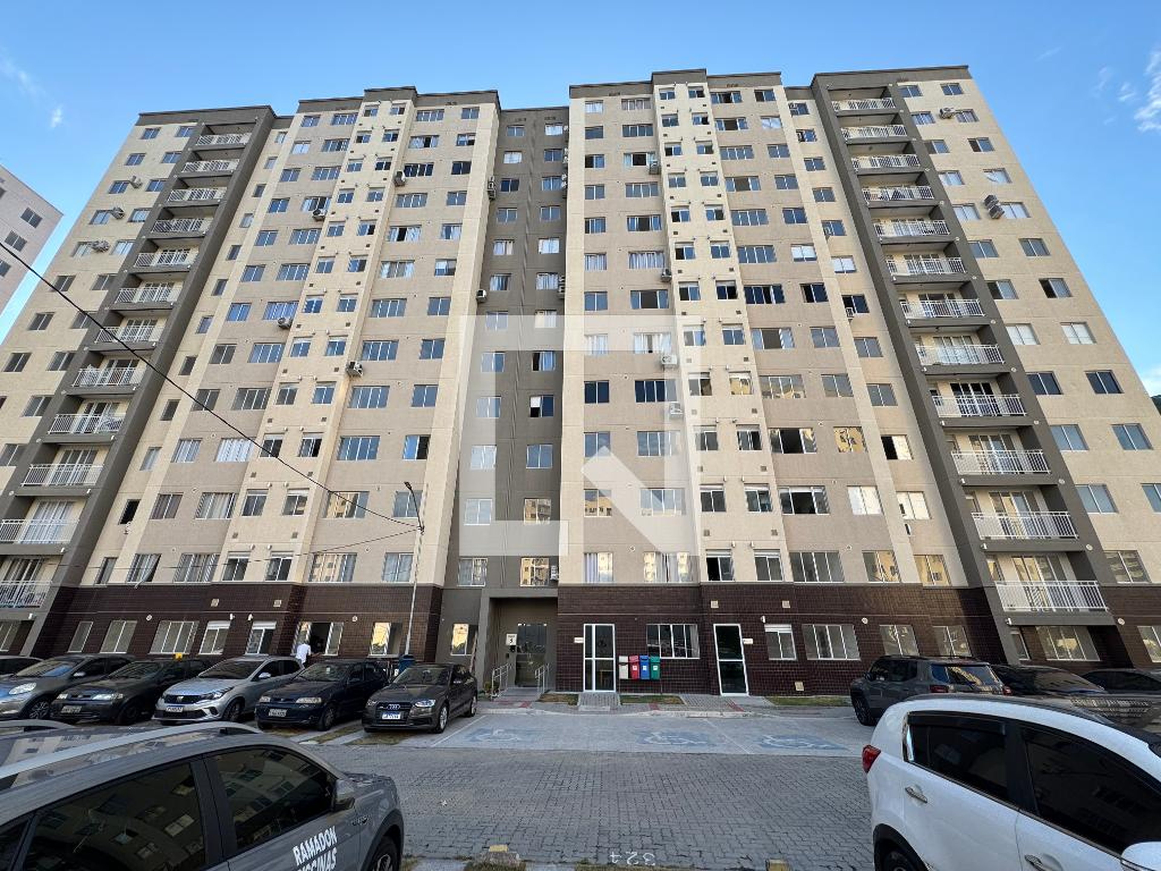 Fachada Condomínio em Estrada dos Bandeirantes, 10330