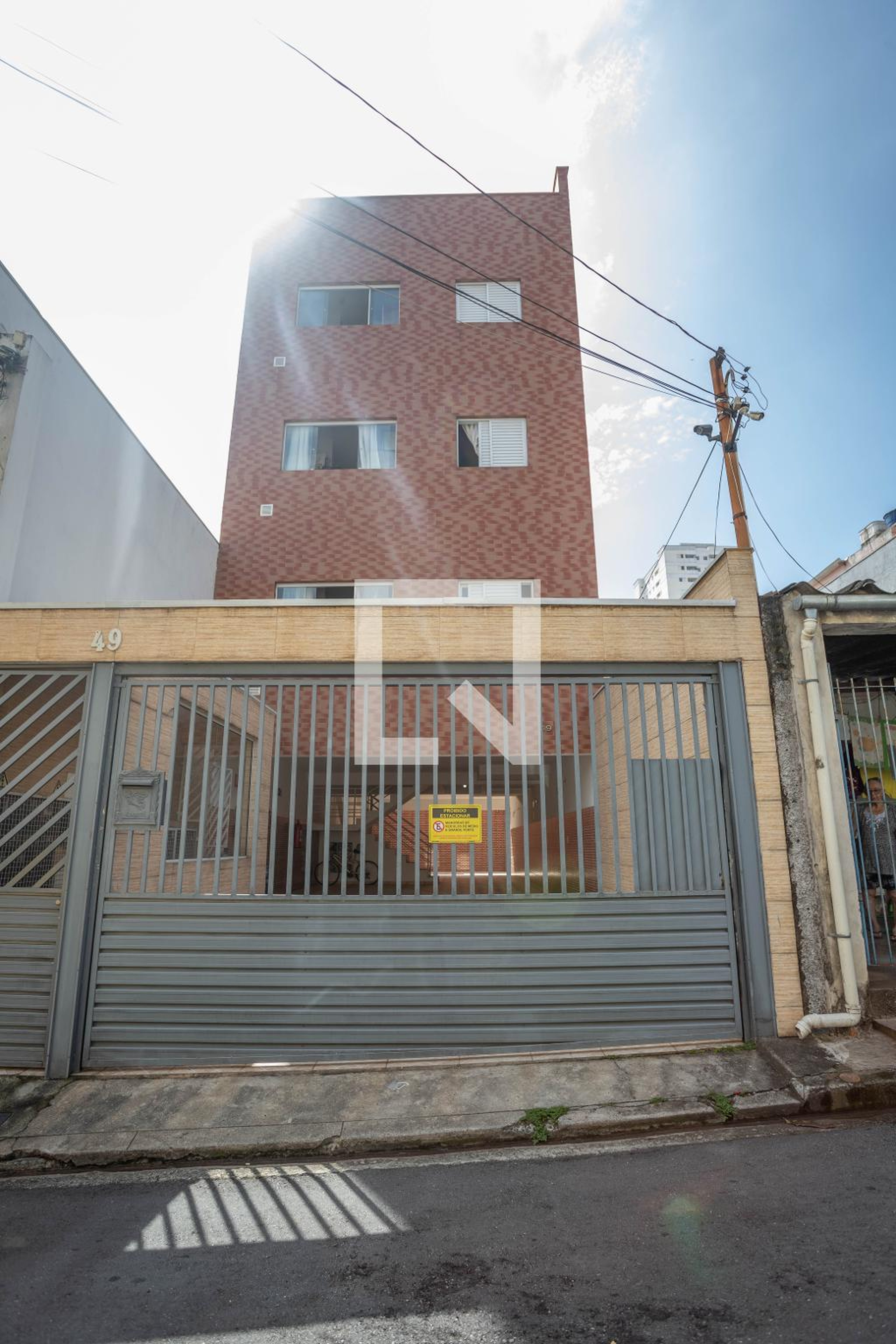Fachada do Prédio Condomínio em Rua Particular Jafet, 49