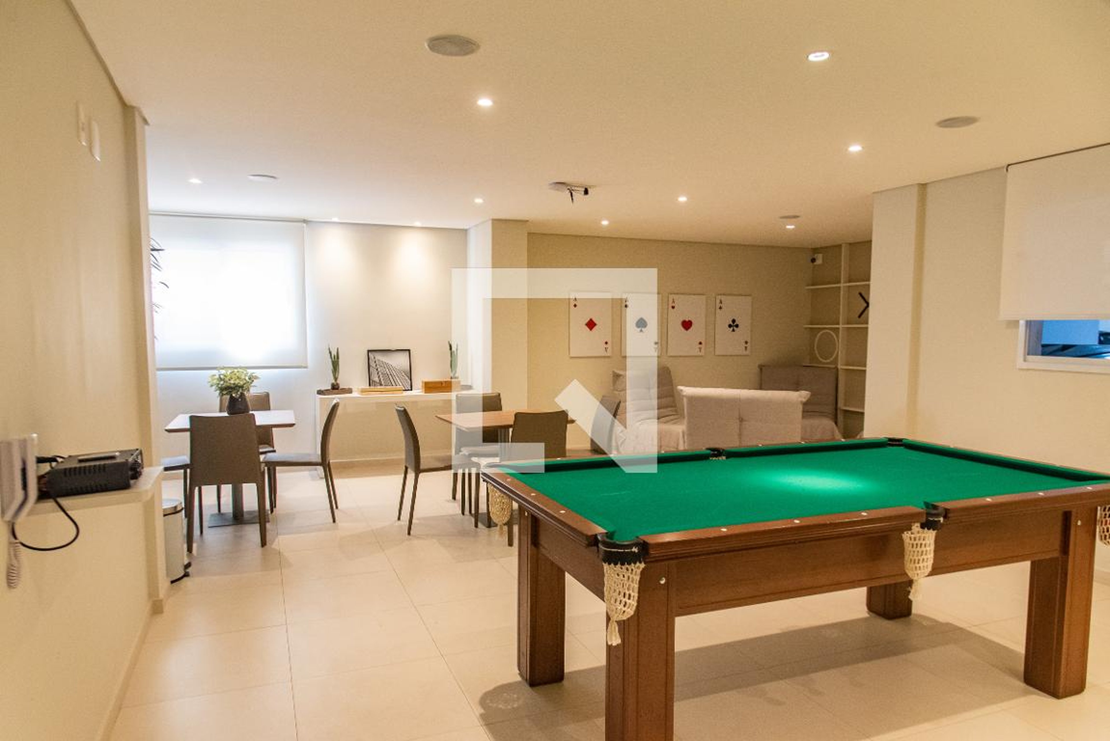 Salão de jogos - Moob Residencial