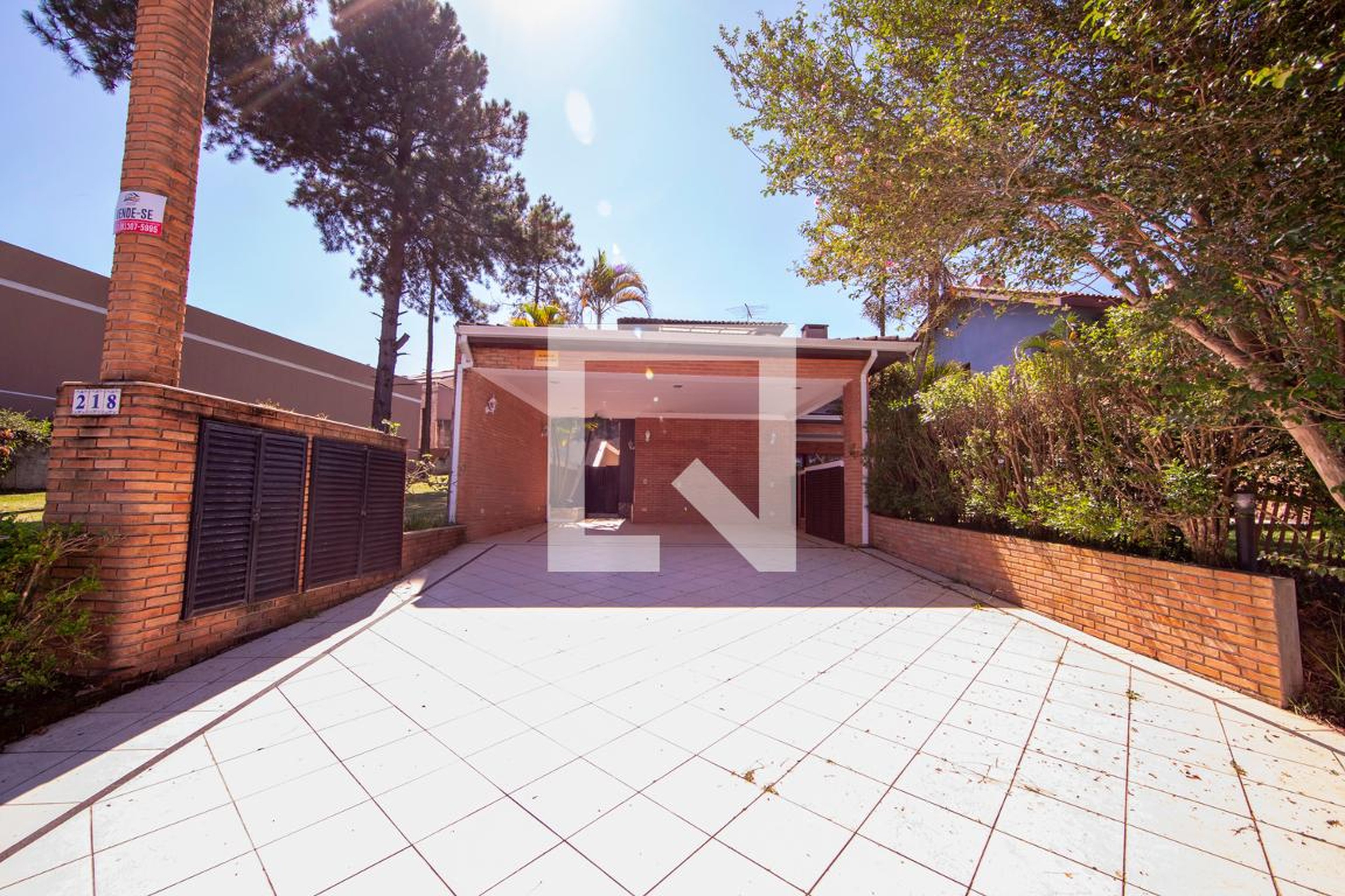 Fachada Condomínio Aldeia da Serra