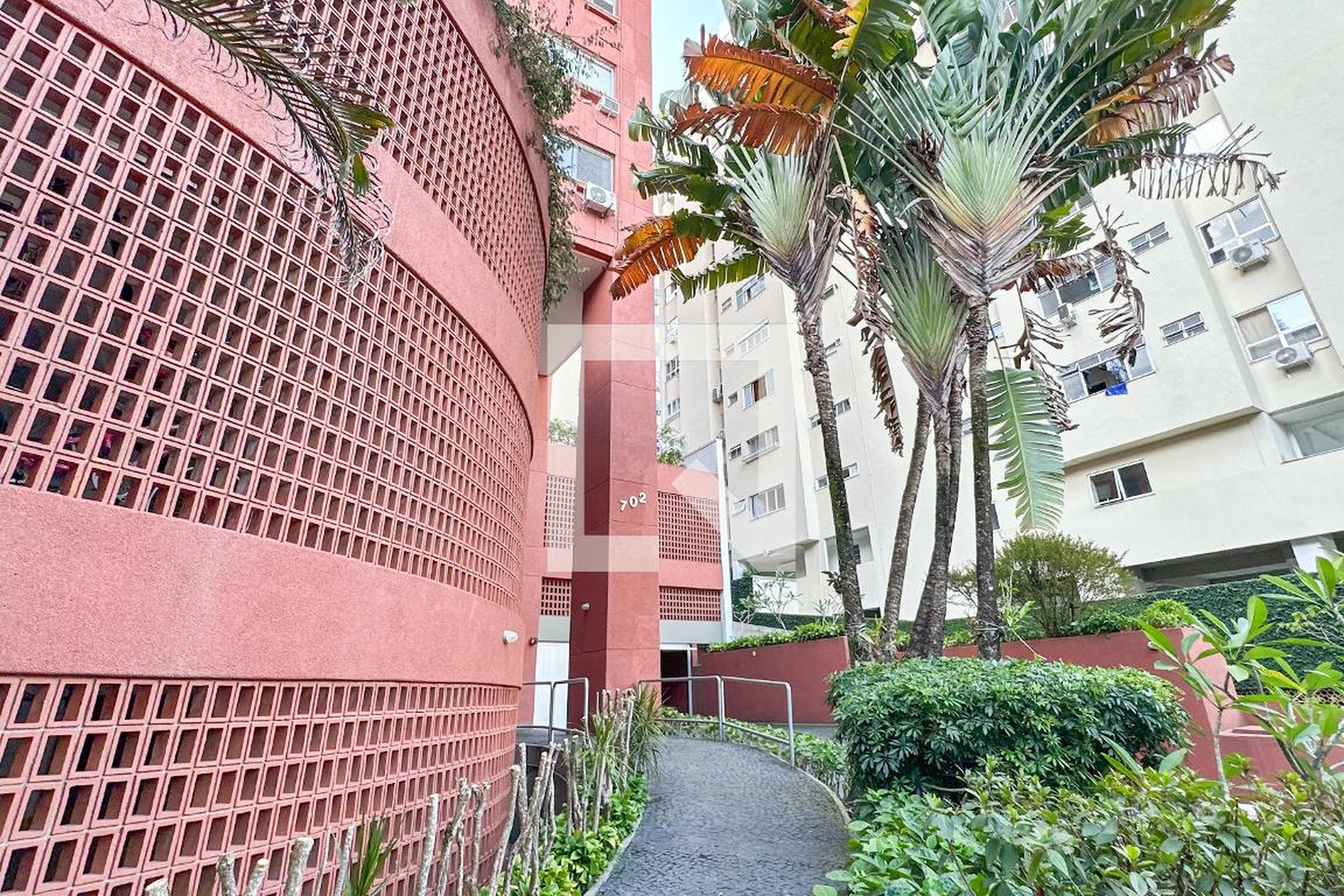 Entrada - Edifício Major Rubens Vaz