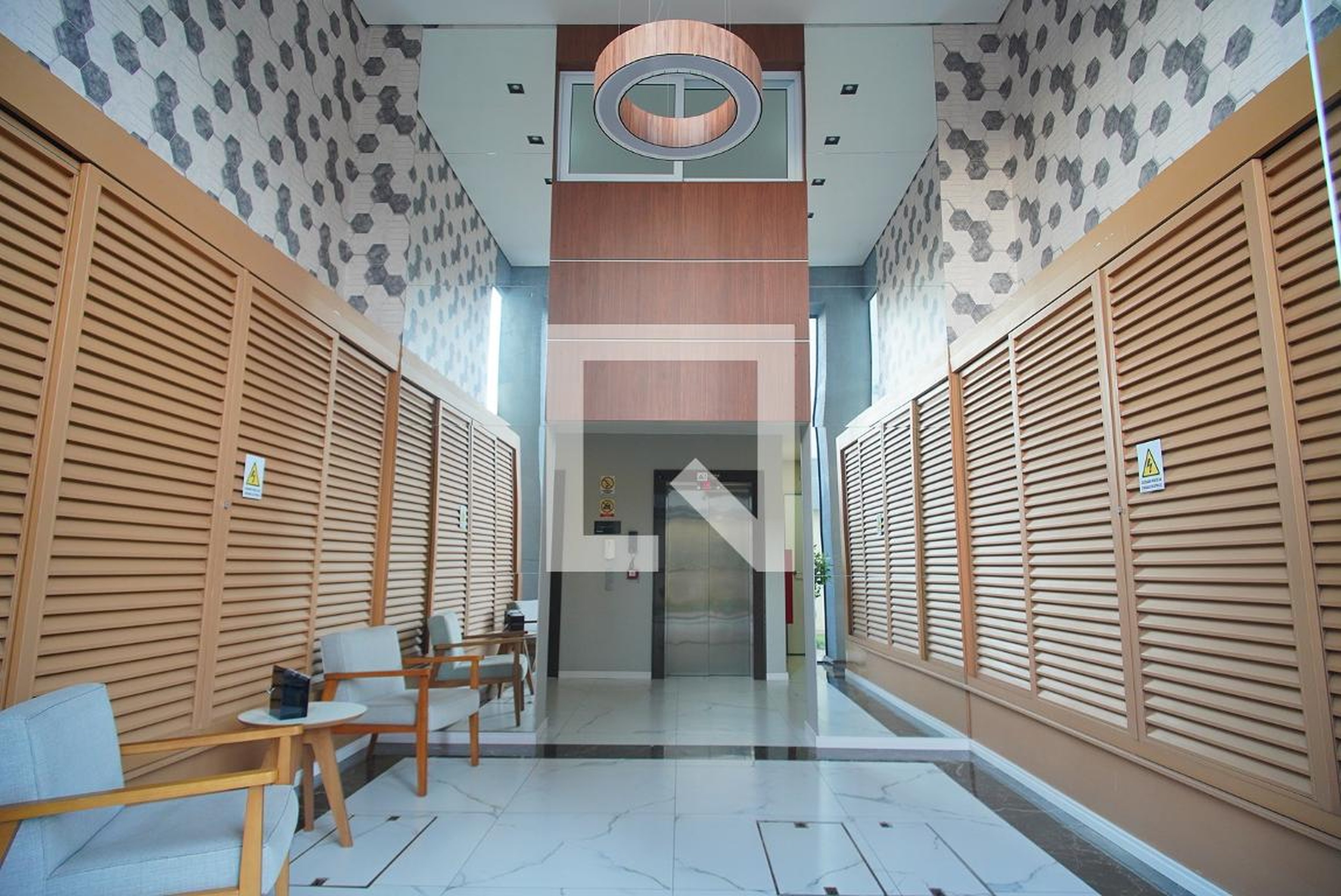 Hall de entrada - Residencial Ventura Brasil
