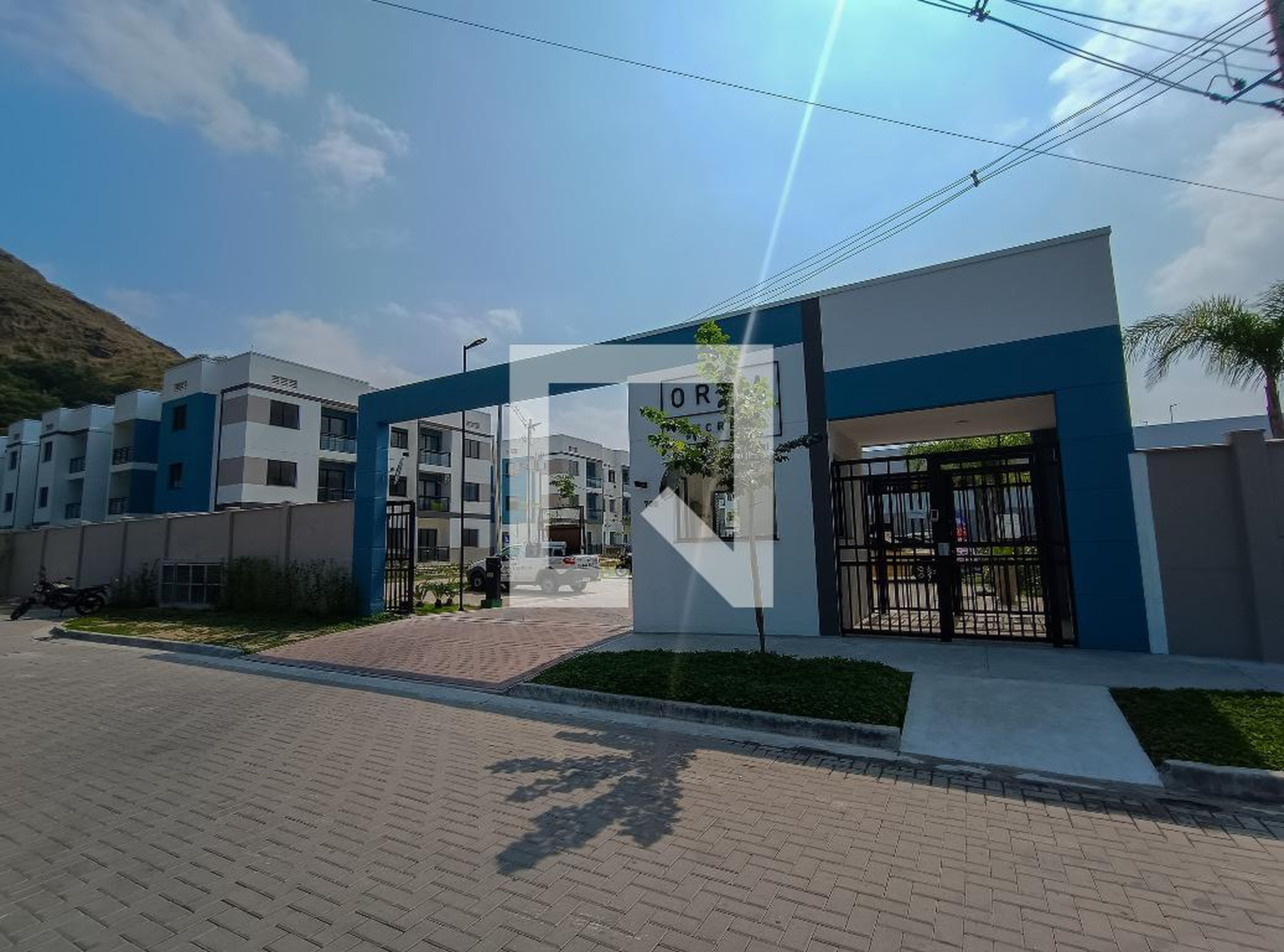 Fachada do Condomínio Condomínio Orla Recreio Grumari