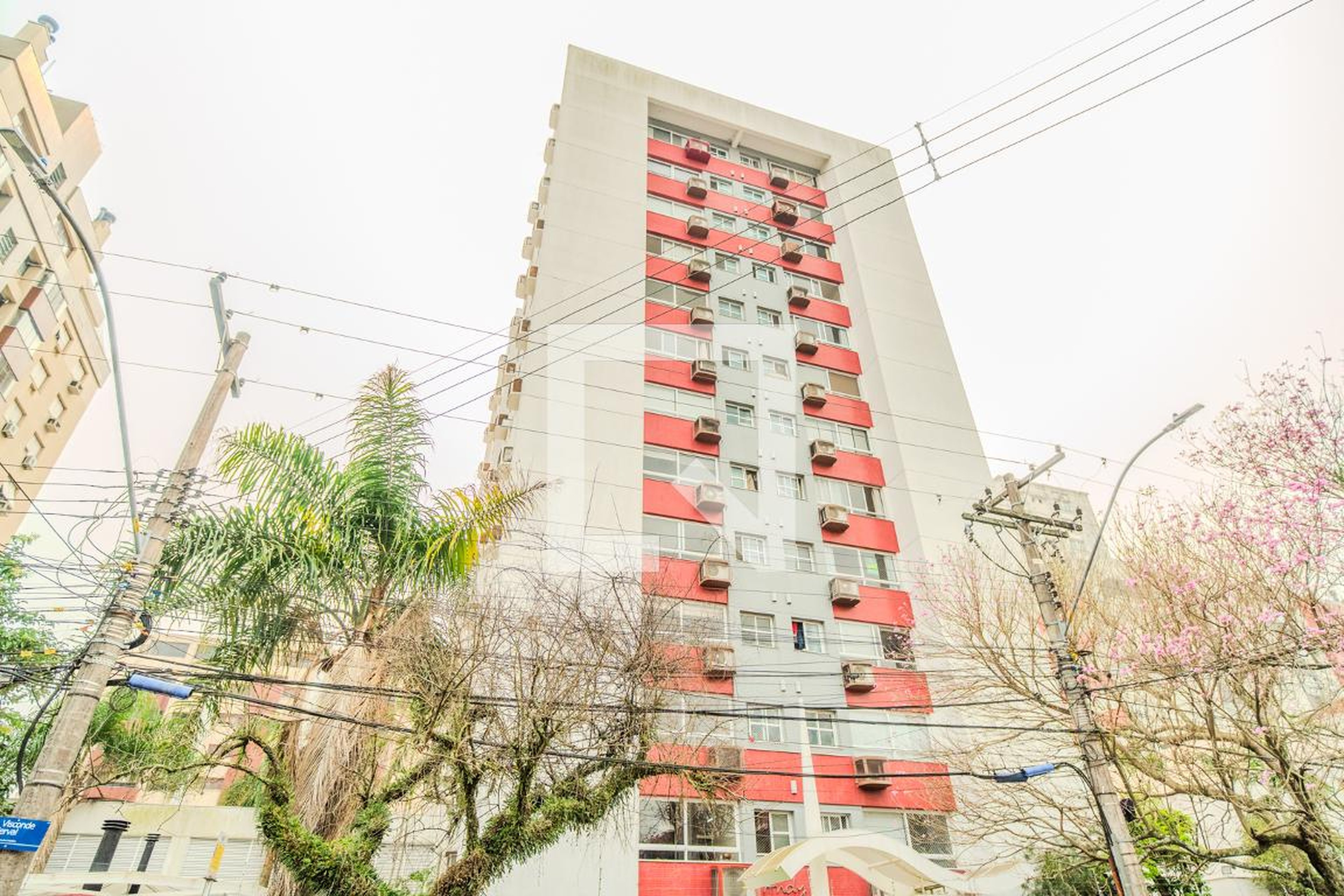 Fachada Condomínio em Rua Visconde do Herval, 556