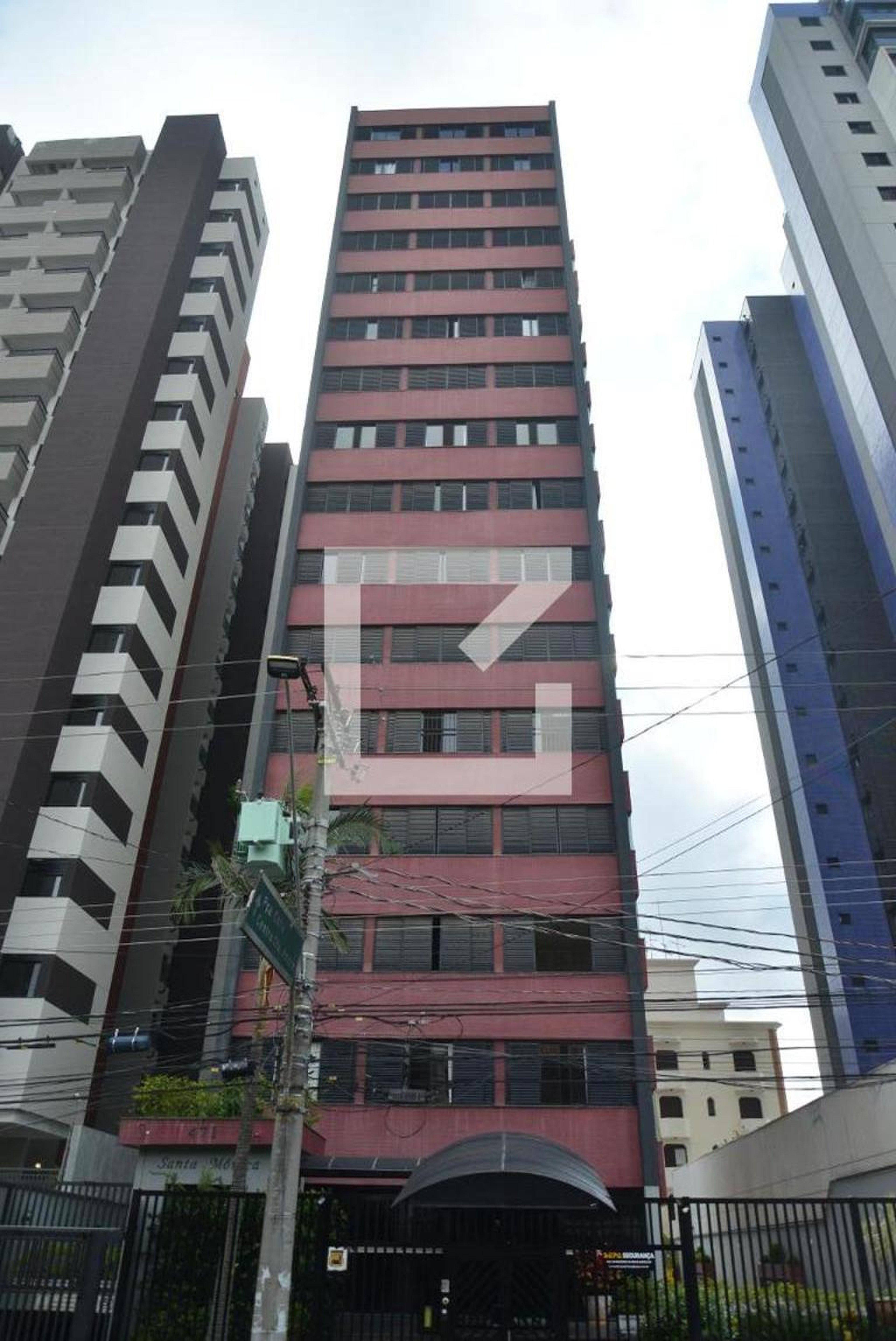 Fachada Edifício Santa Mônica