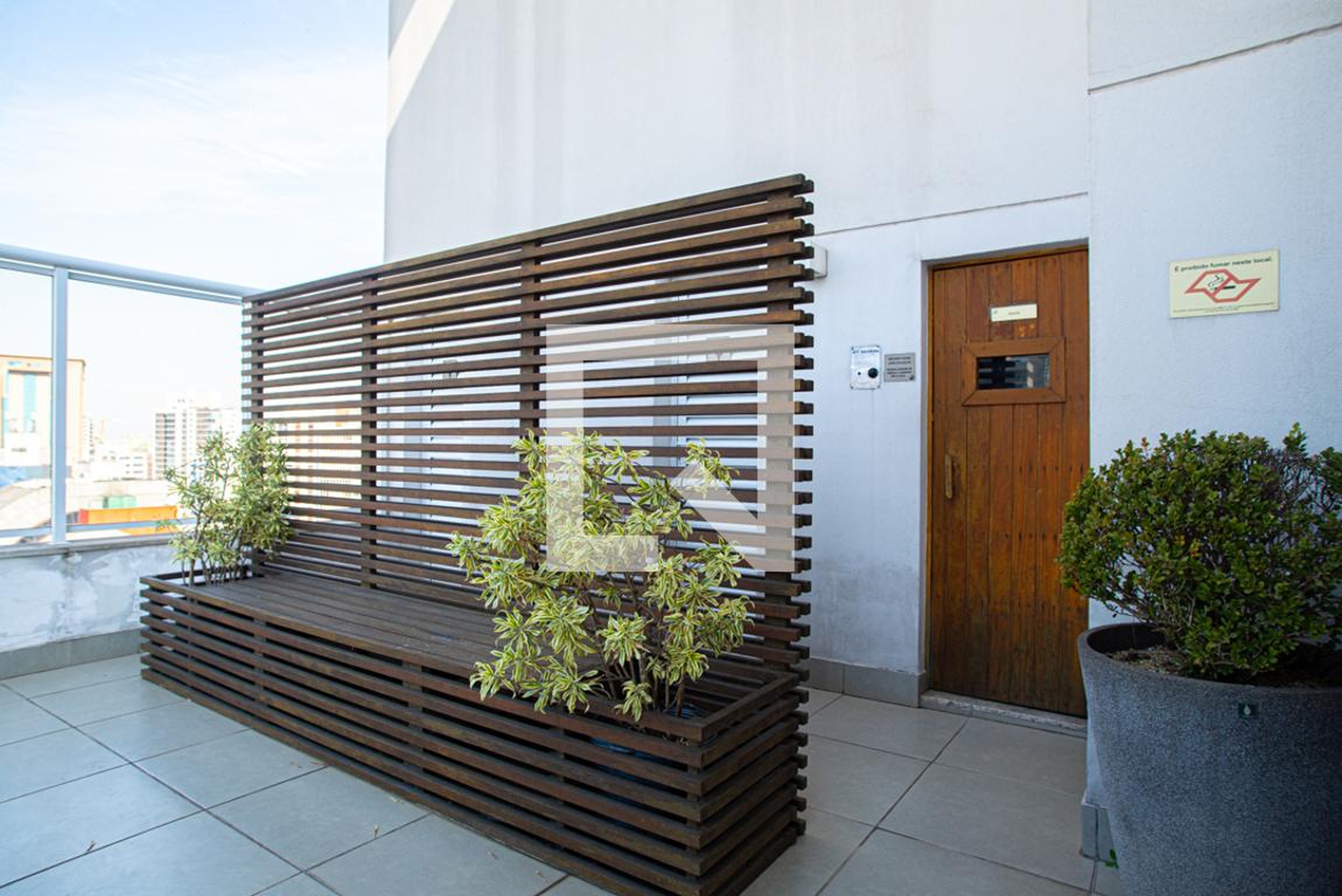 Área externa - Be Paulista Residence