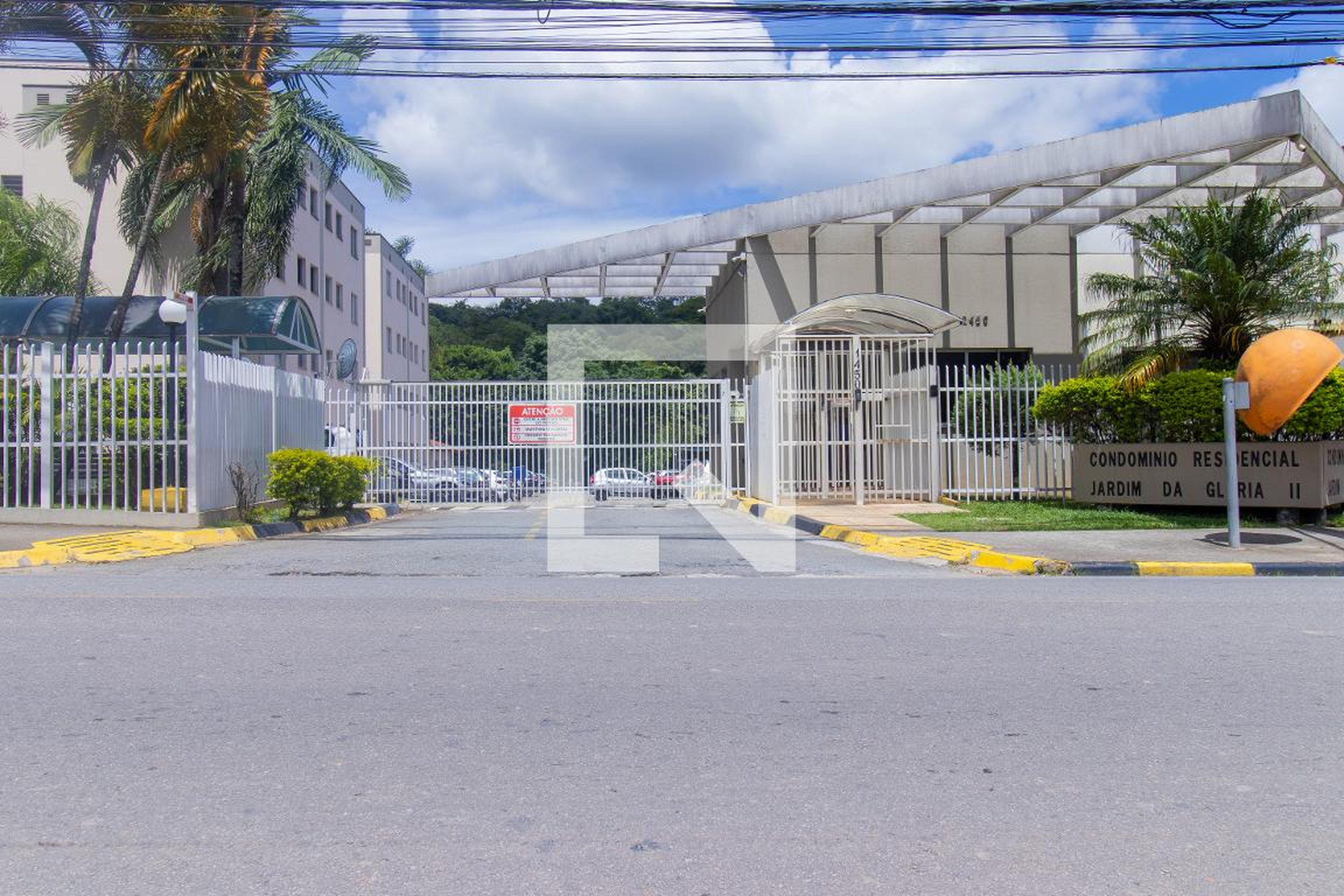 Fachada do condomínio Residencial Glória II