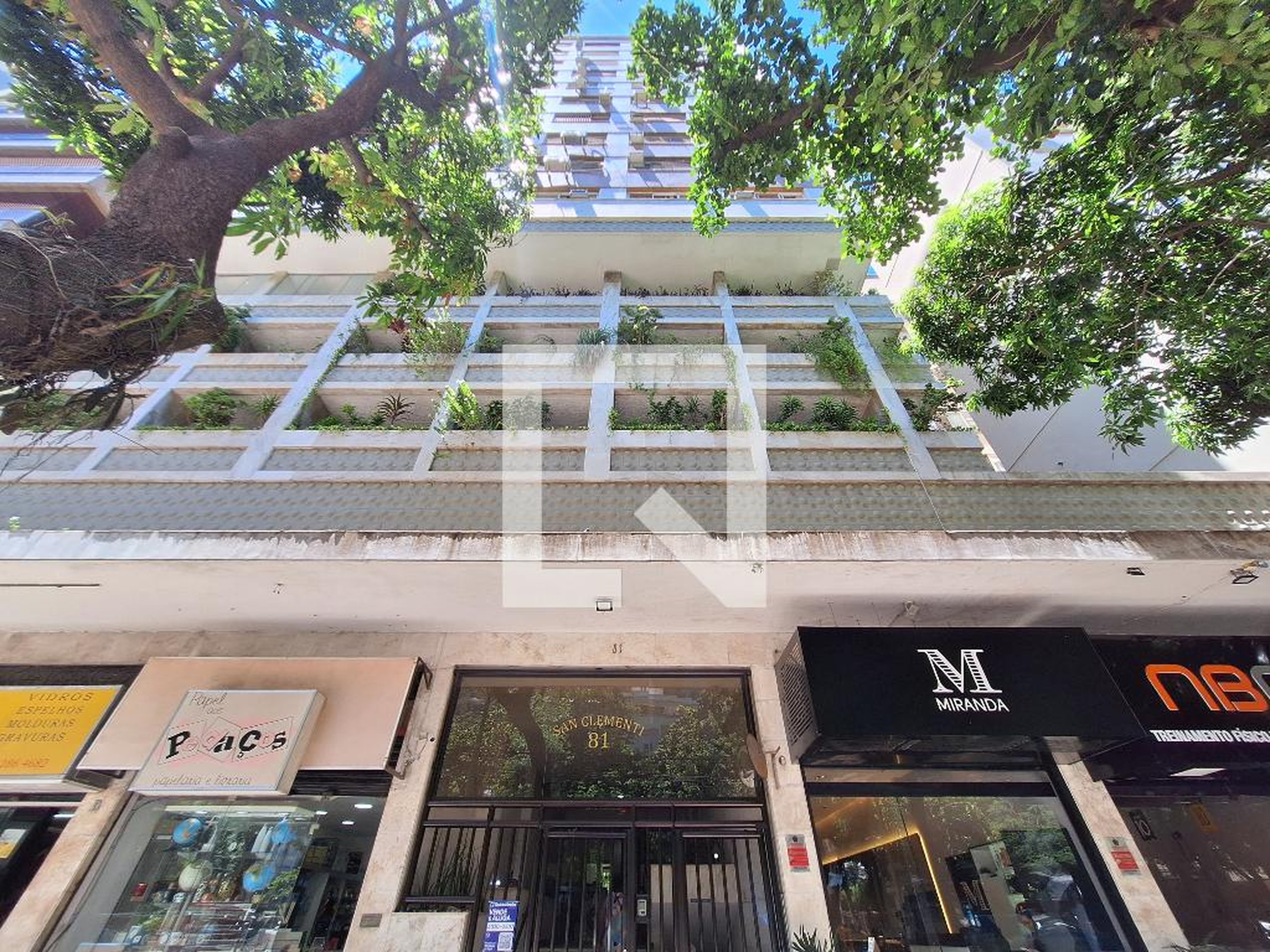 Fachada Edifício San Clementi