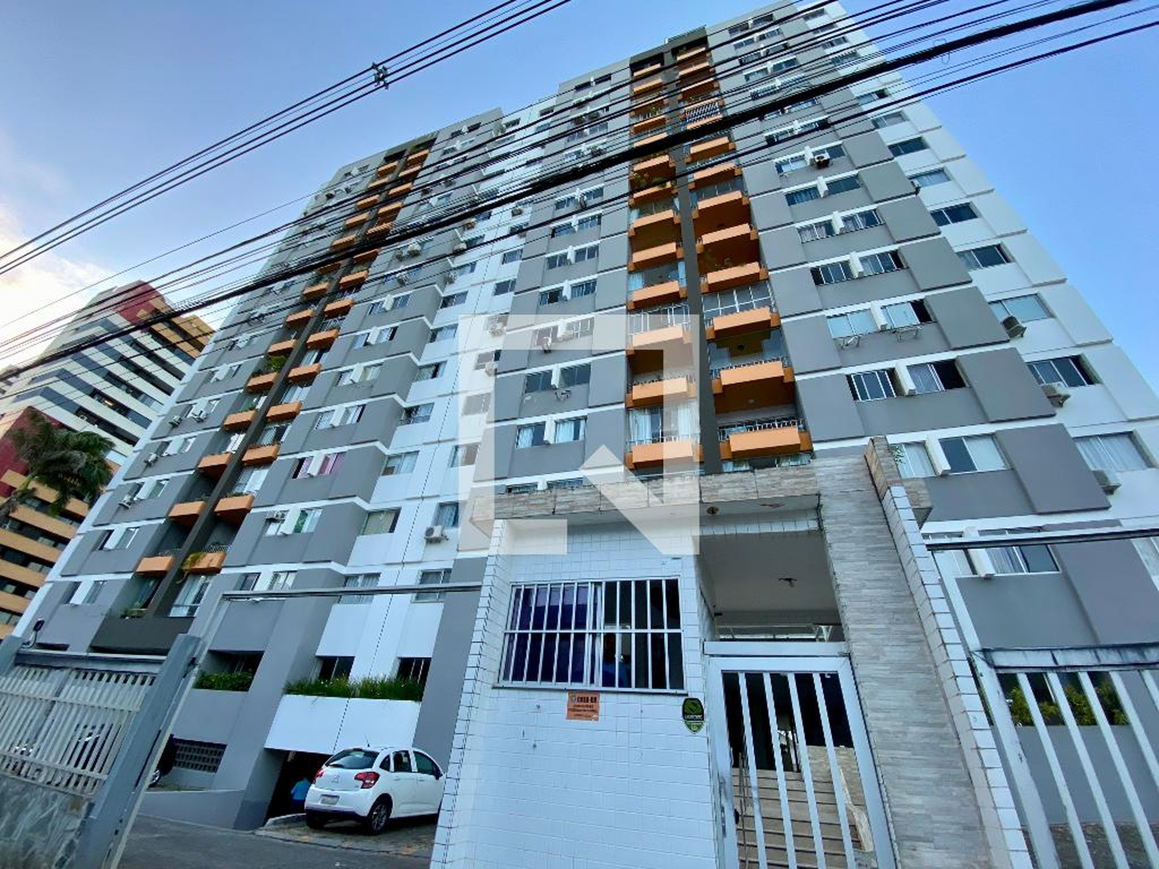 Fachada Condomínio em Rua Ceará, 850