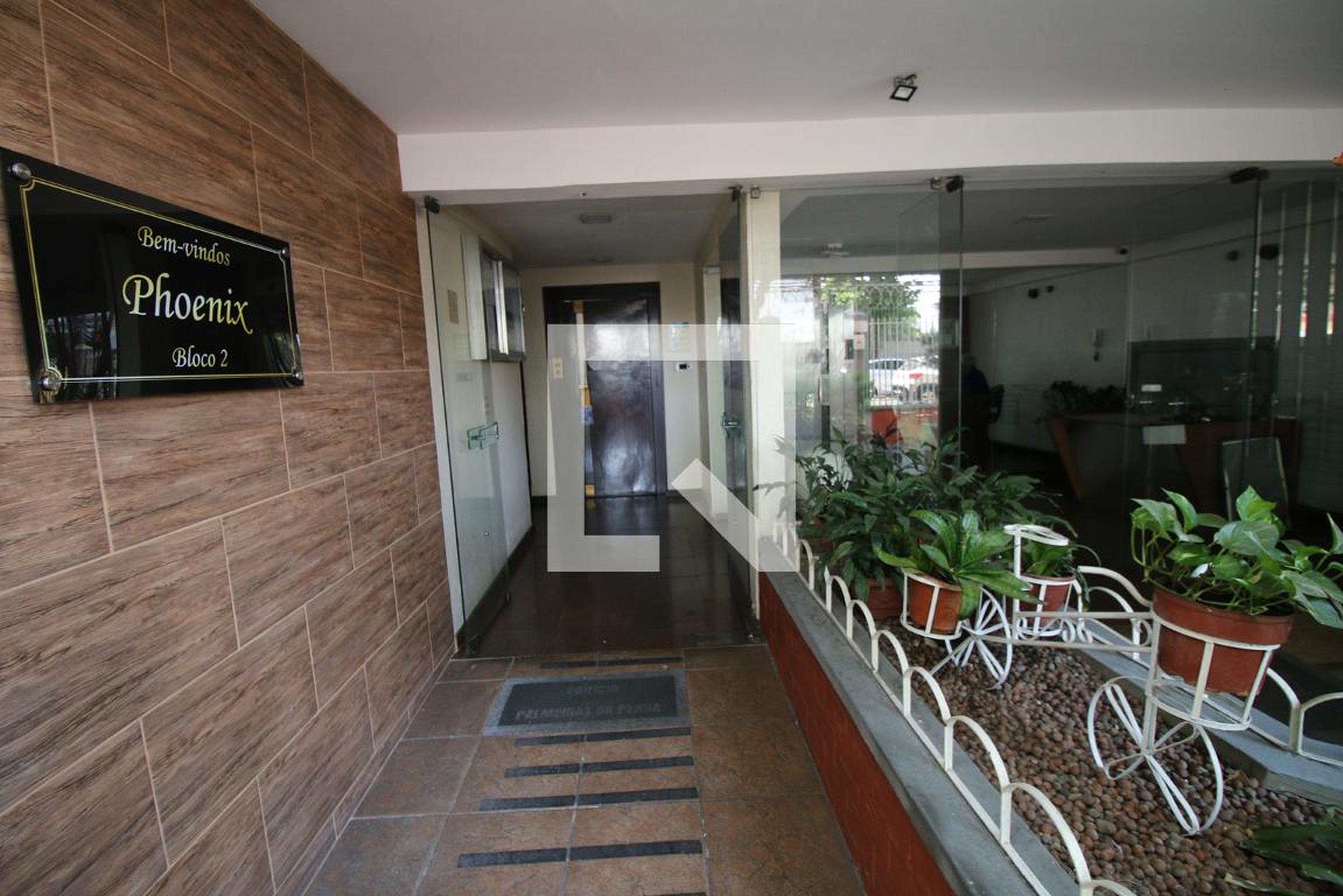 Hall de entrada - Edifício Palmeira da Penha