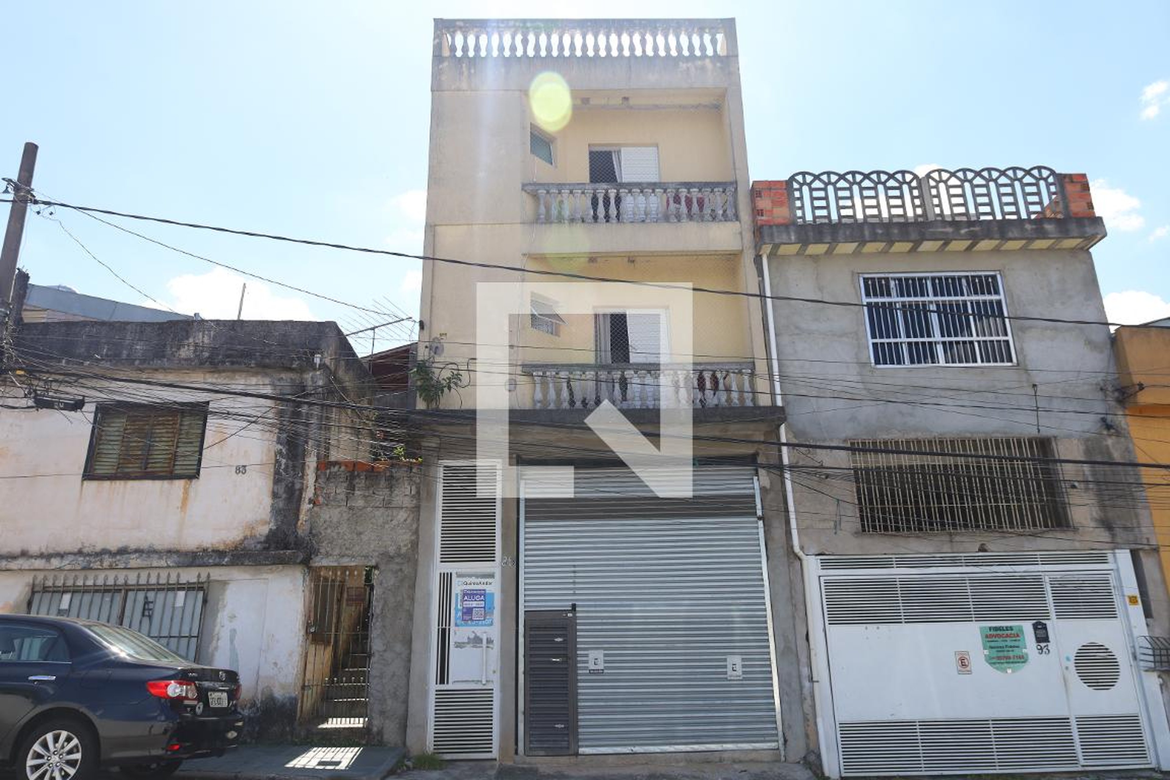 Fachada Condomínio em Rua Victório Lazzari, 85