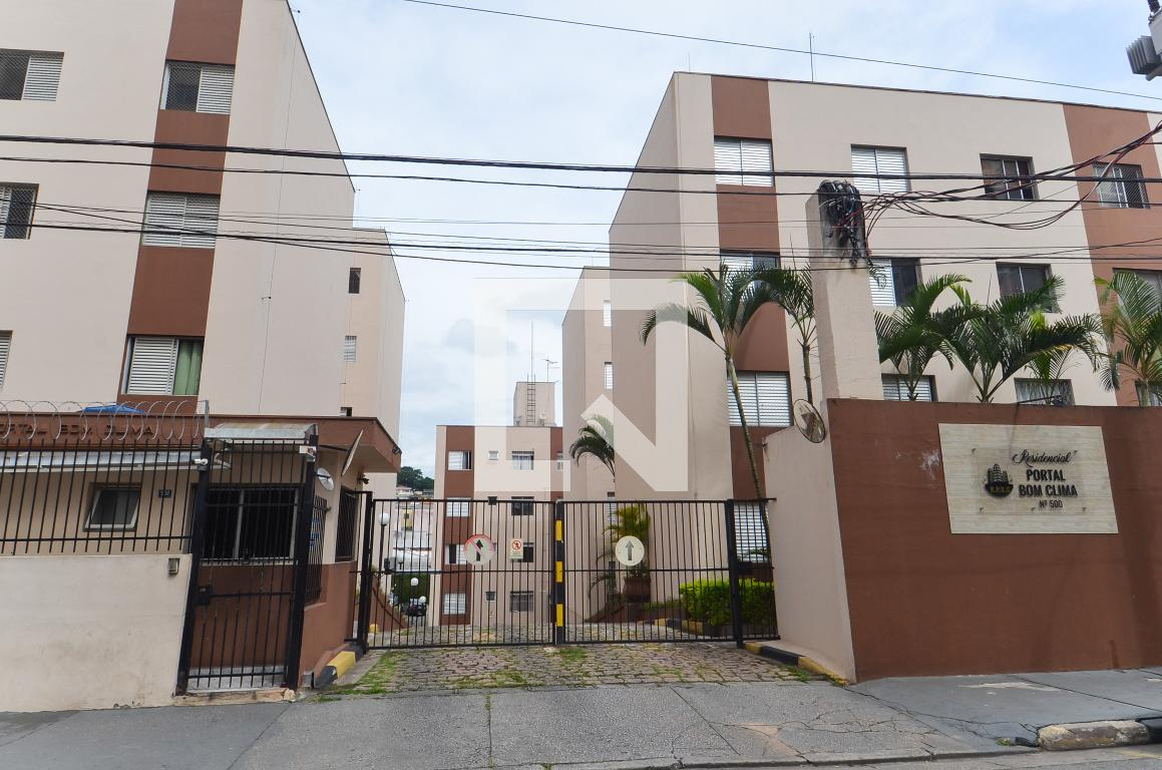 Fachada do Condominio Residencial Portal Bom Clima