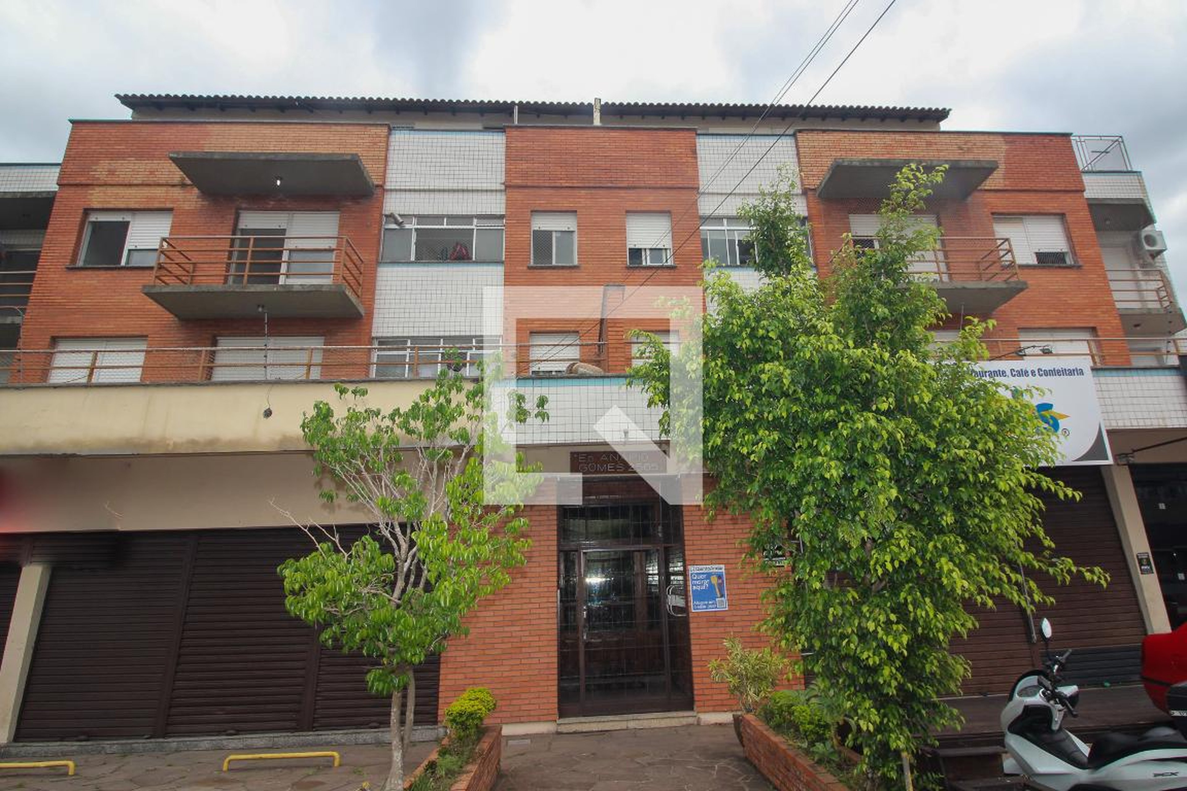 Fachada do Prédio Edifício Anápio Gomes