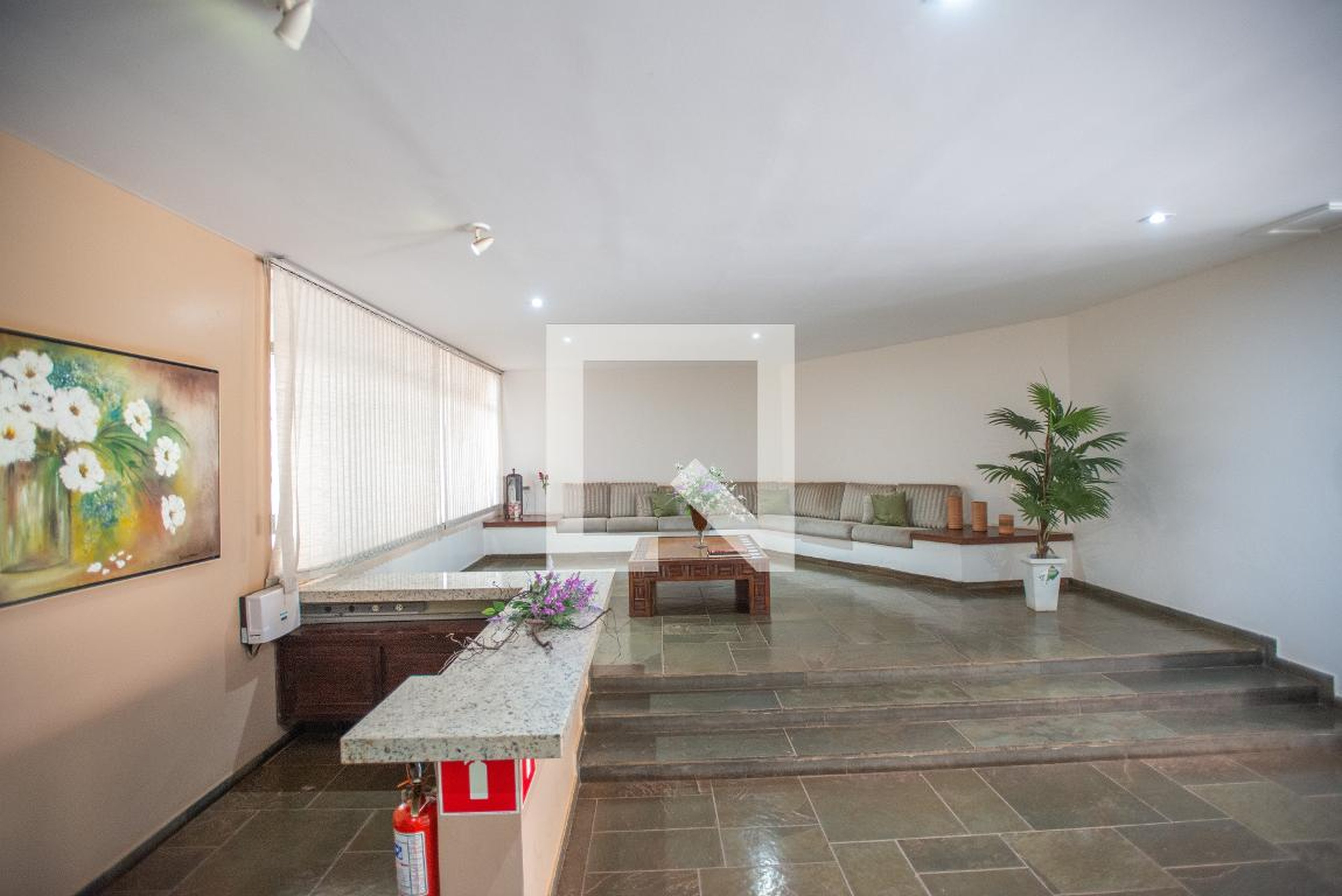 Hall de entrada - Edifício Ubatuba