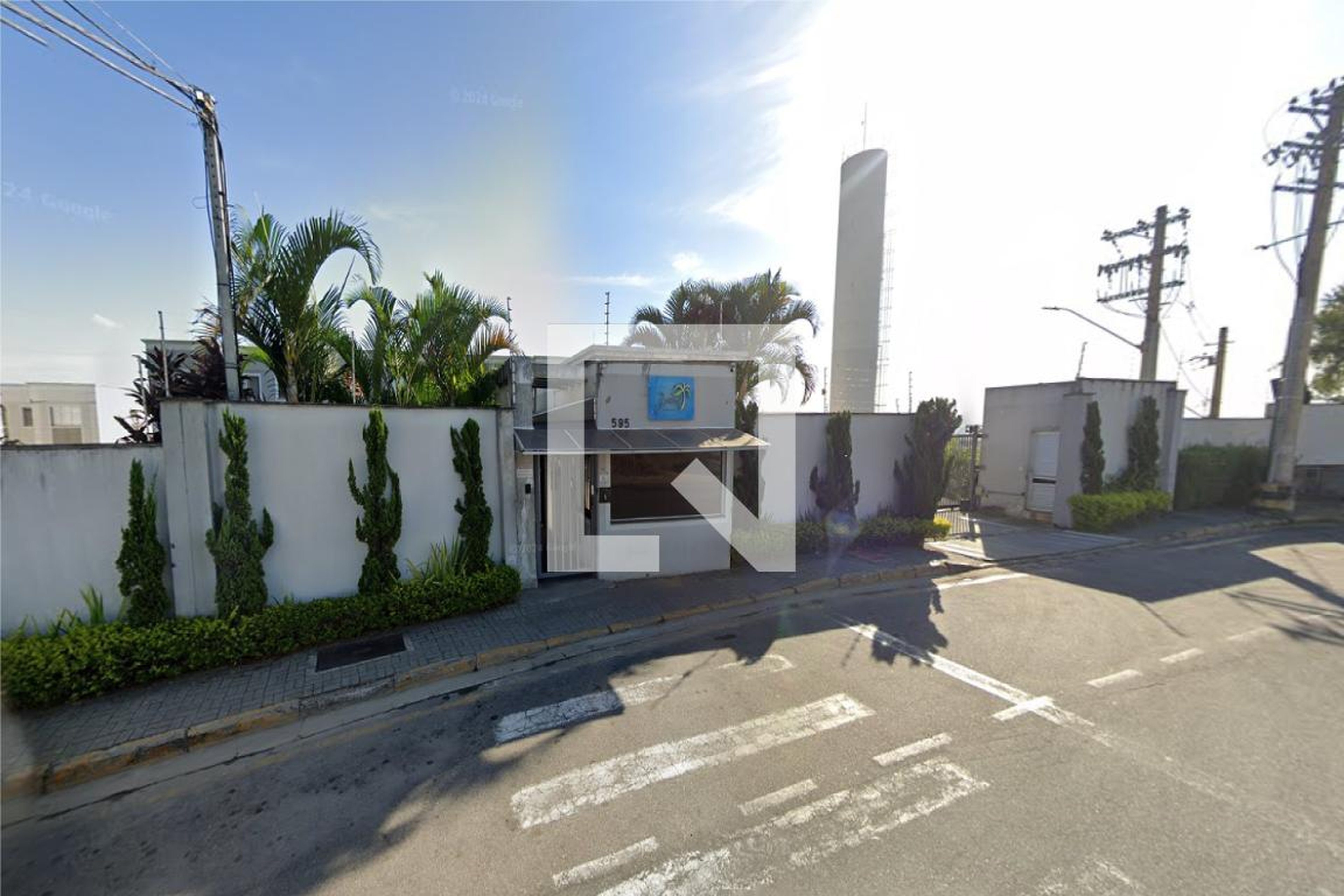 Fachada Condomínio Ressidencial Jeriba