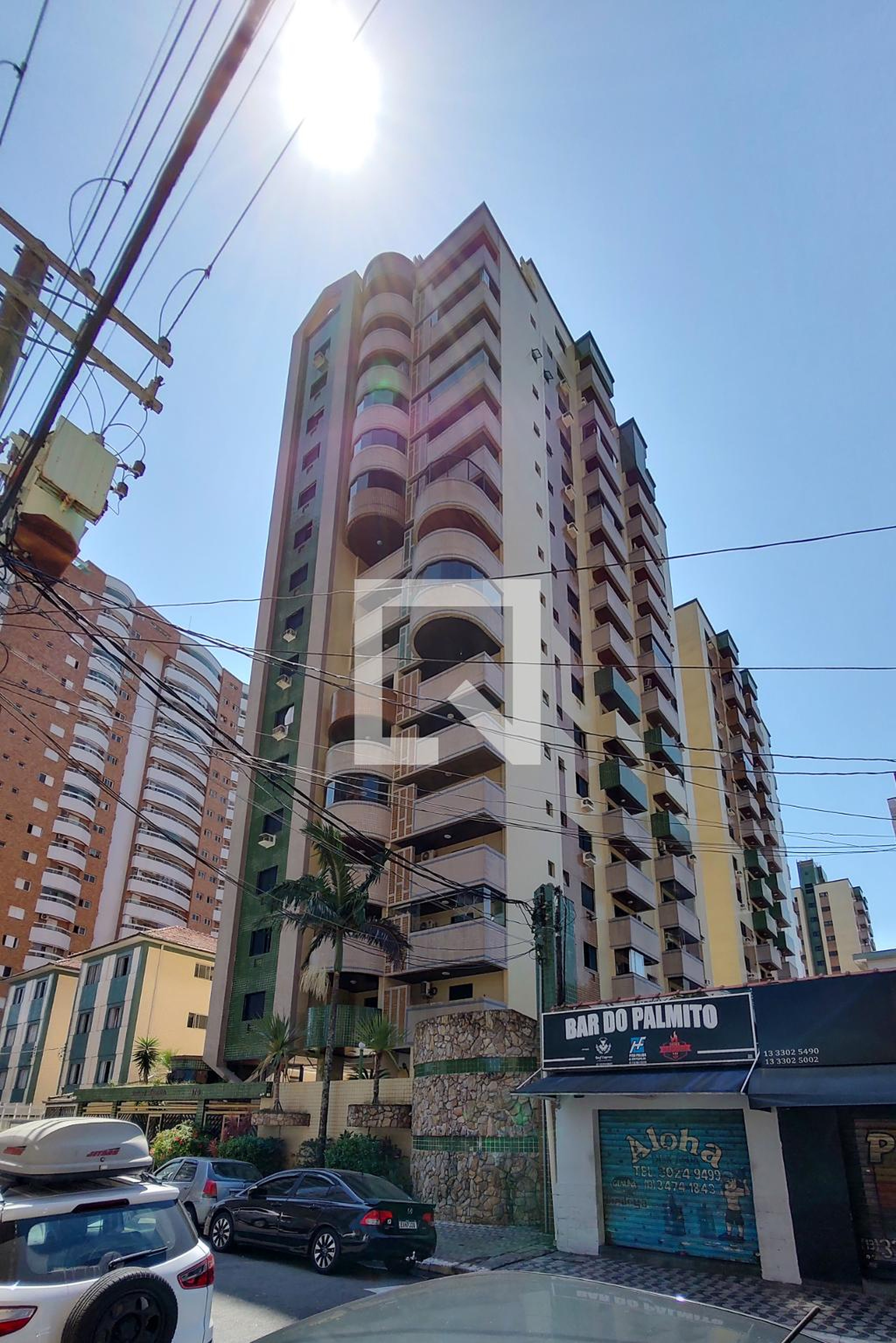 Fachada do Prédio Condomínio Atena