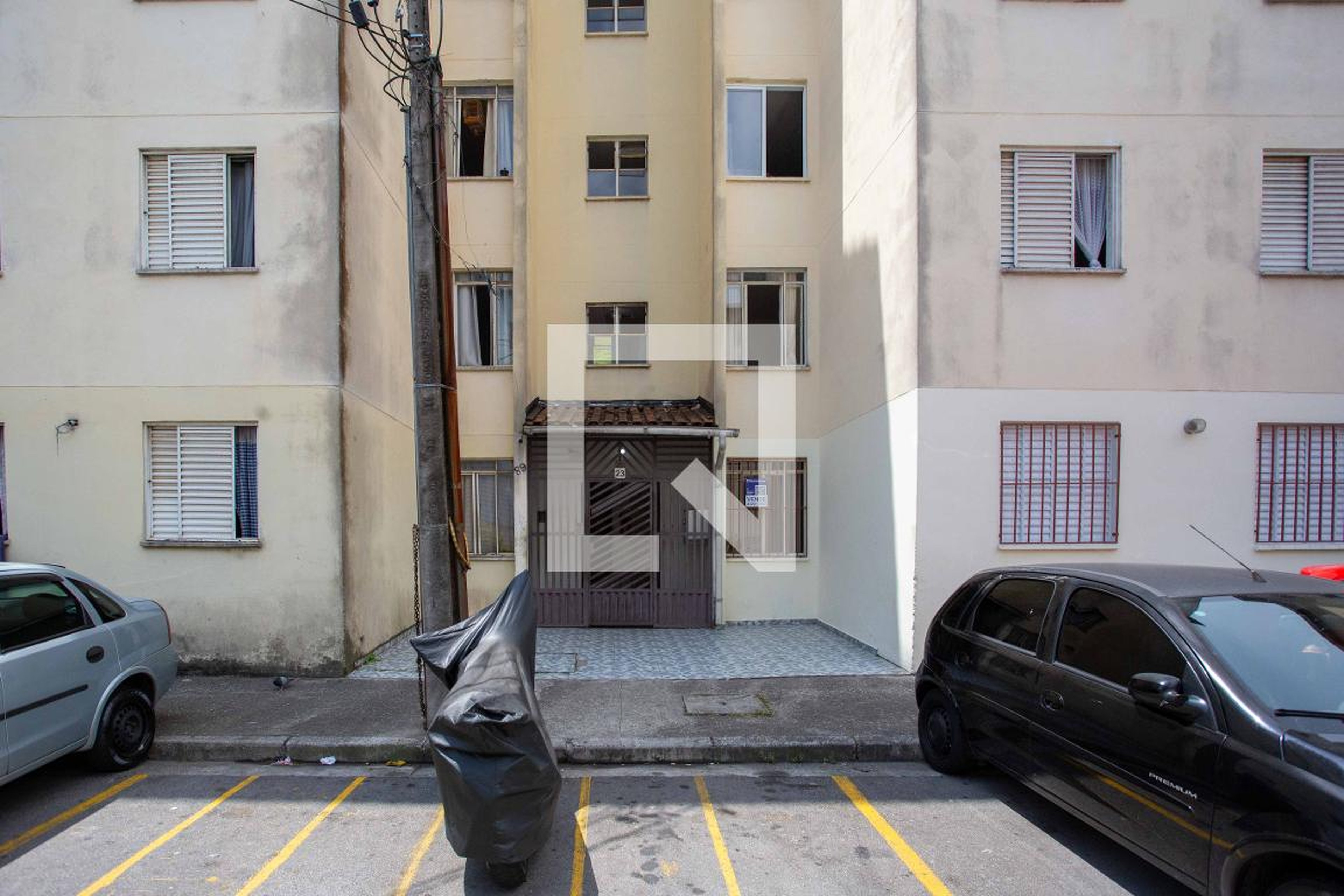 Fachada do Prédio Condomínio em Rua Maranhão, 89