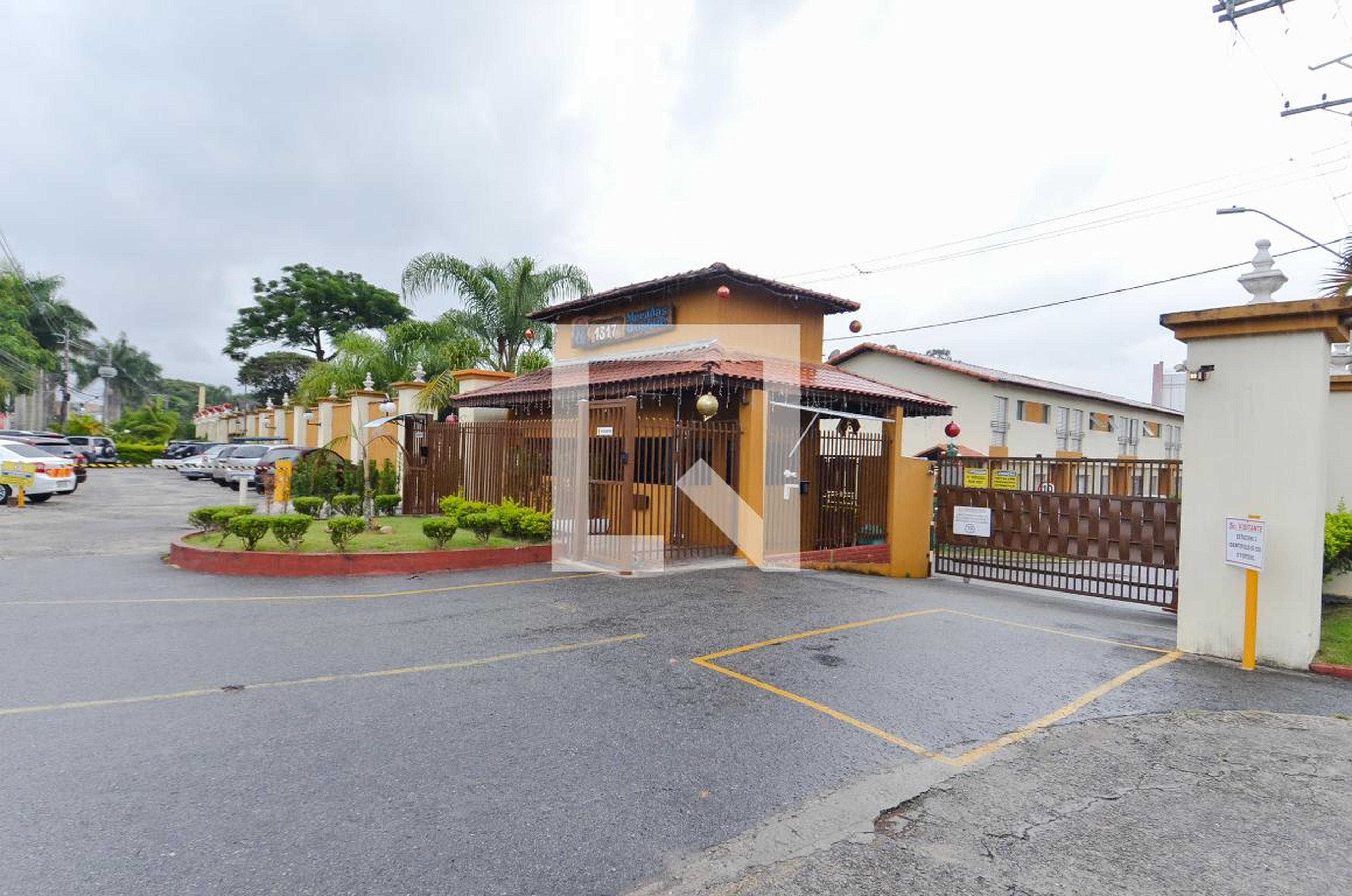 Fachada do Condominio Residencial Morada do Bosque