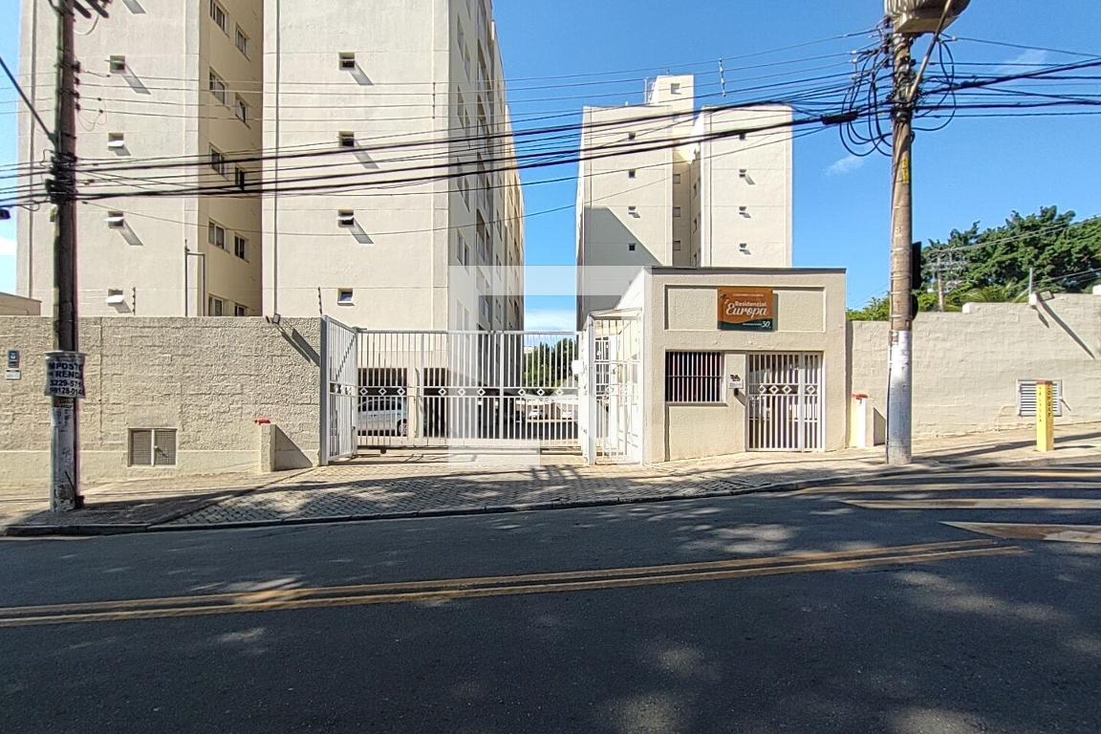 Fachada do Condomínio Residencial Nova Europa