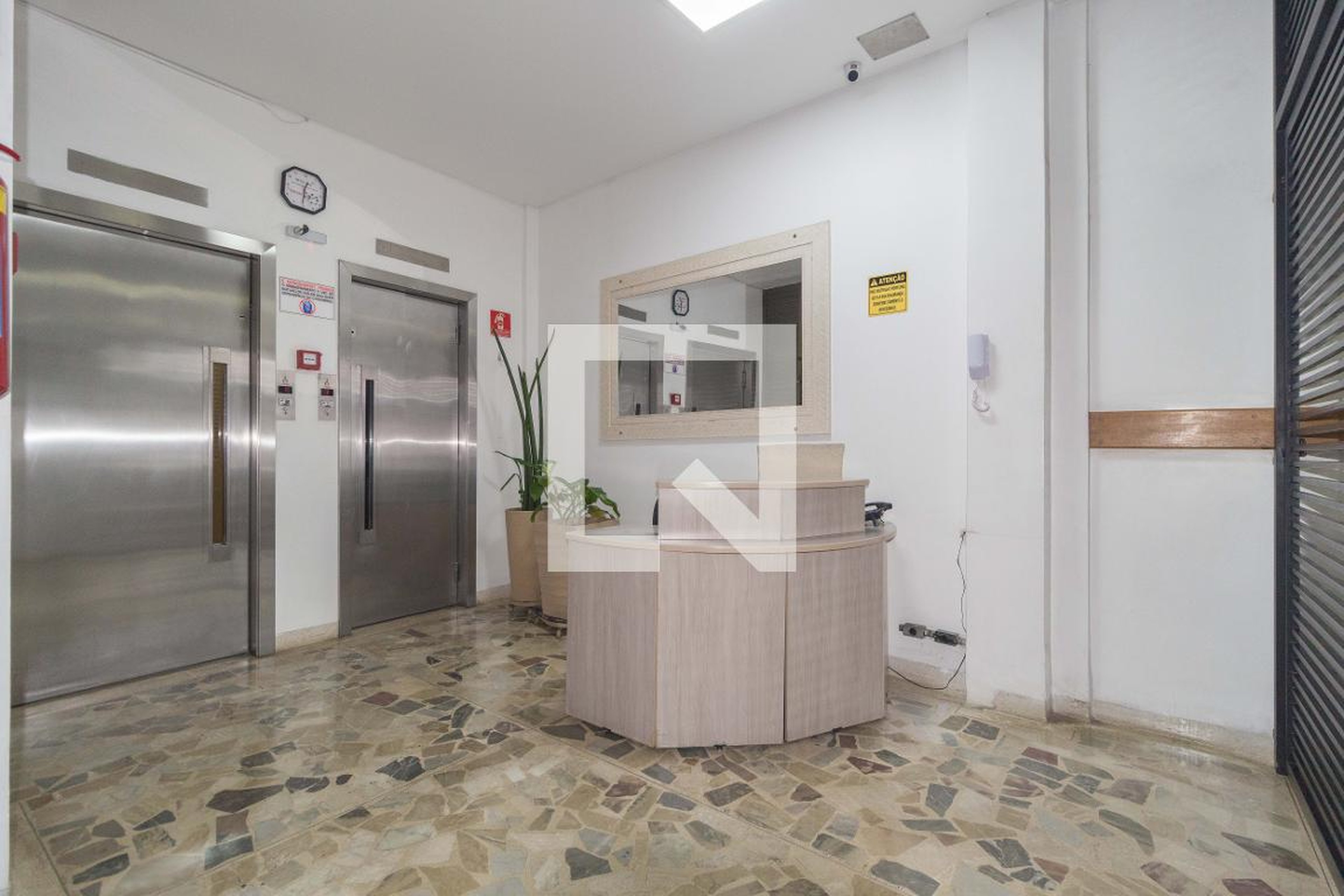 Hall social - Edifício Alcântara Machado