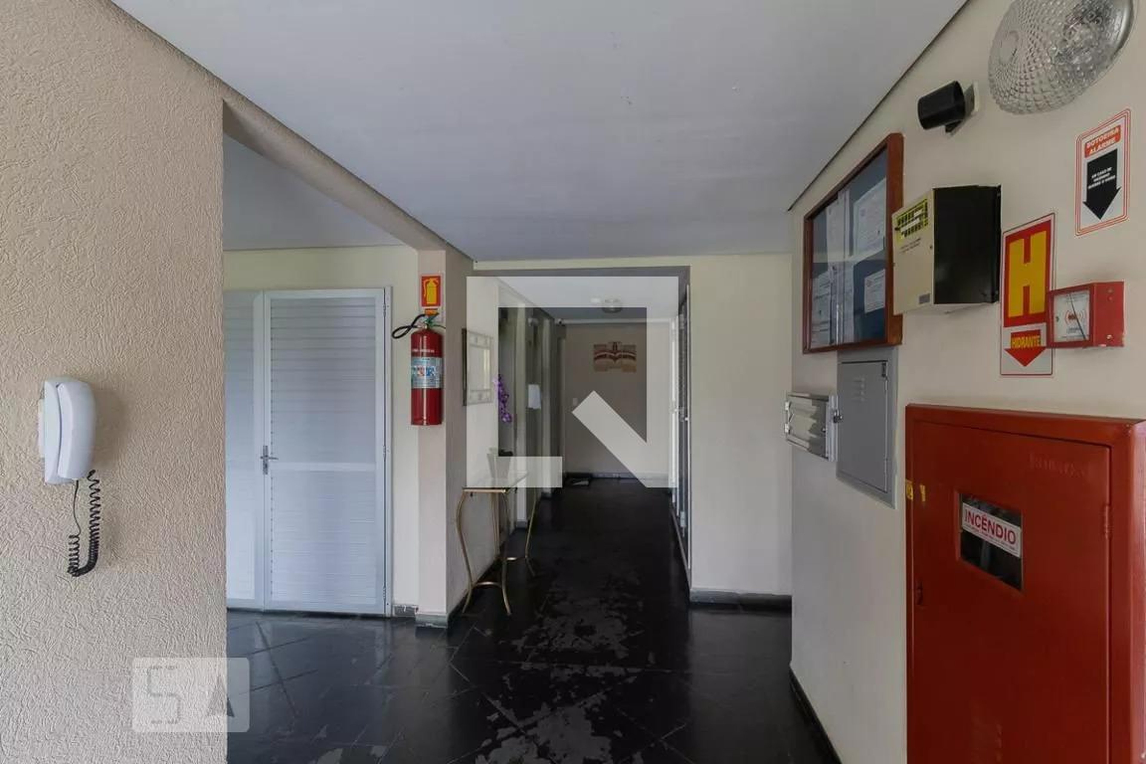 Hall de entrada - Residencial das Américas