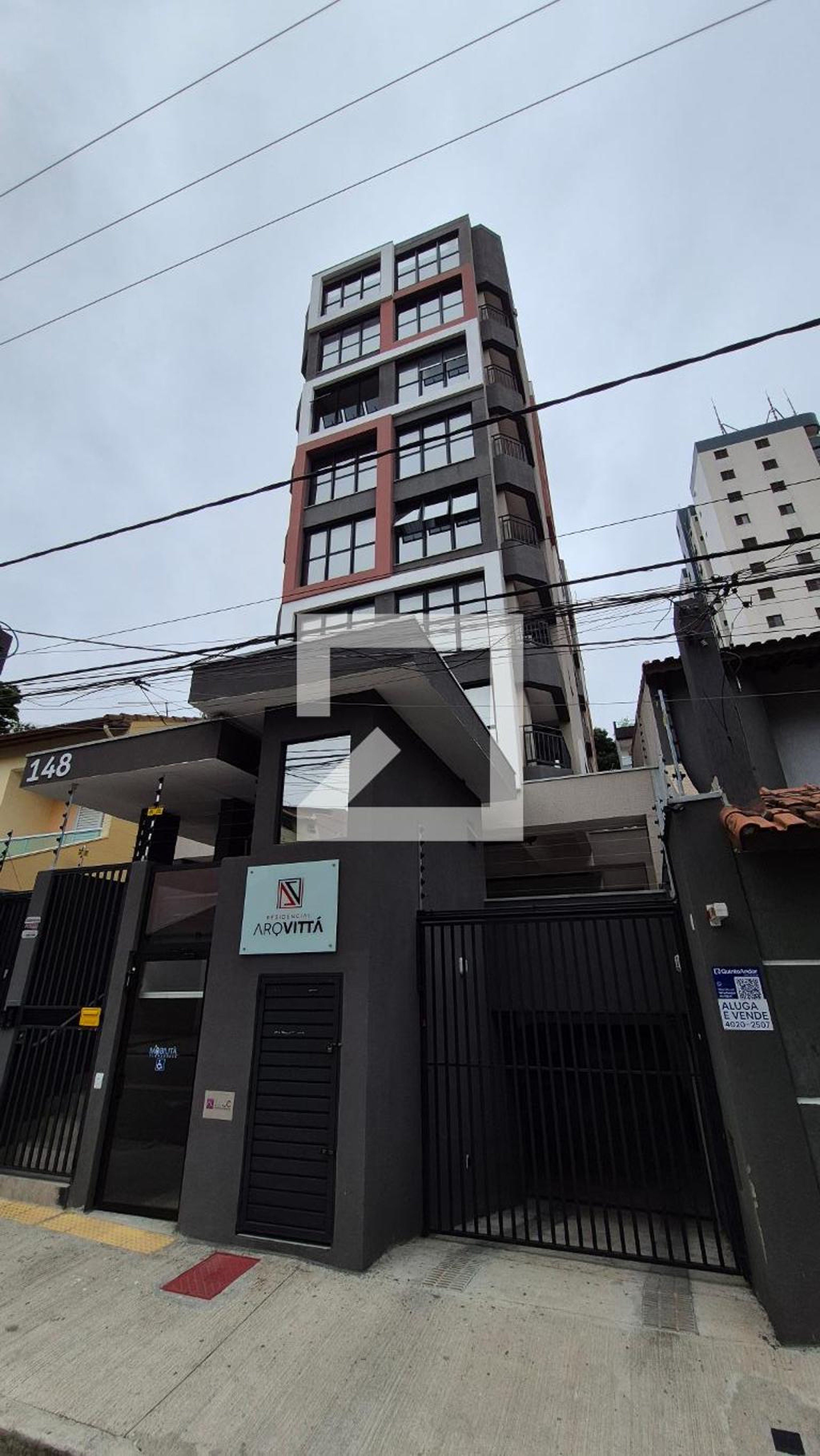 Fachada Residencial Arqvittá  Lançamento Imobiliário  Santo André  SP