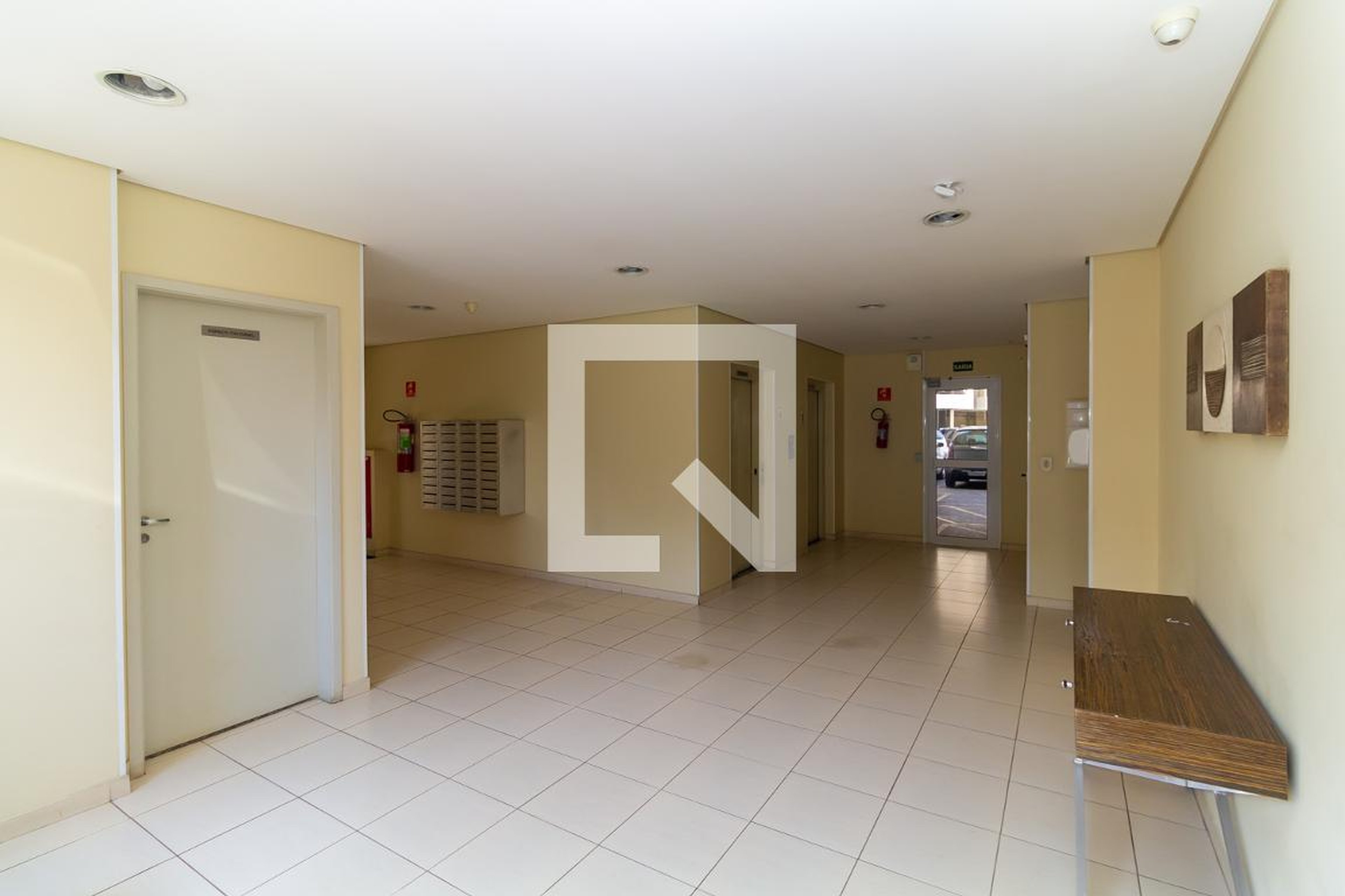 Hall de entrada - Aquarela