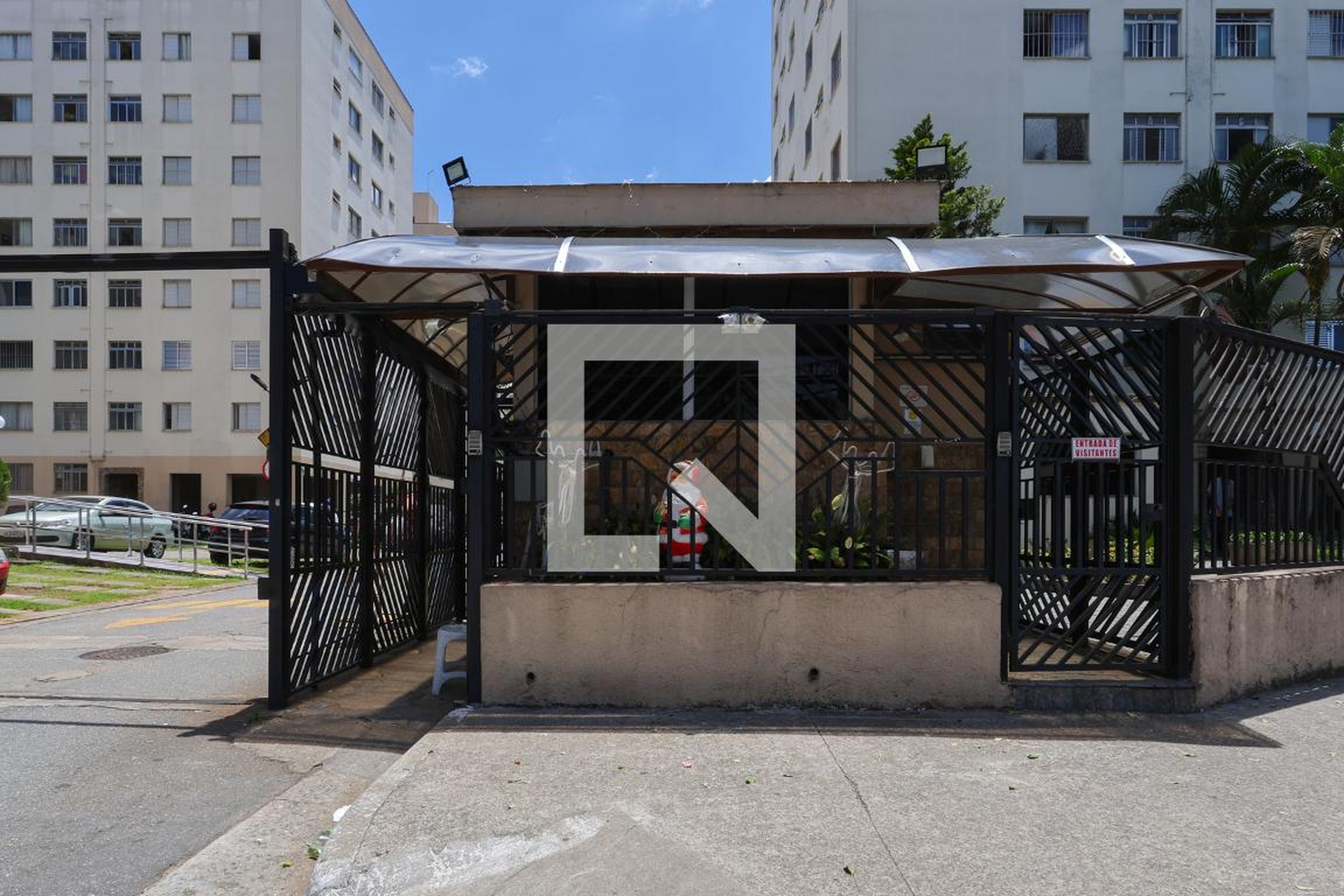 Fachada do condomínio Residencial Araucárias