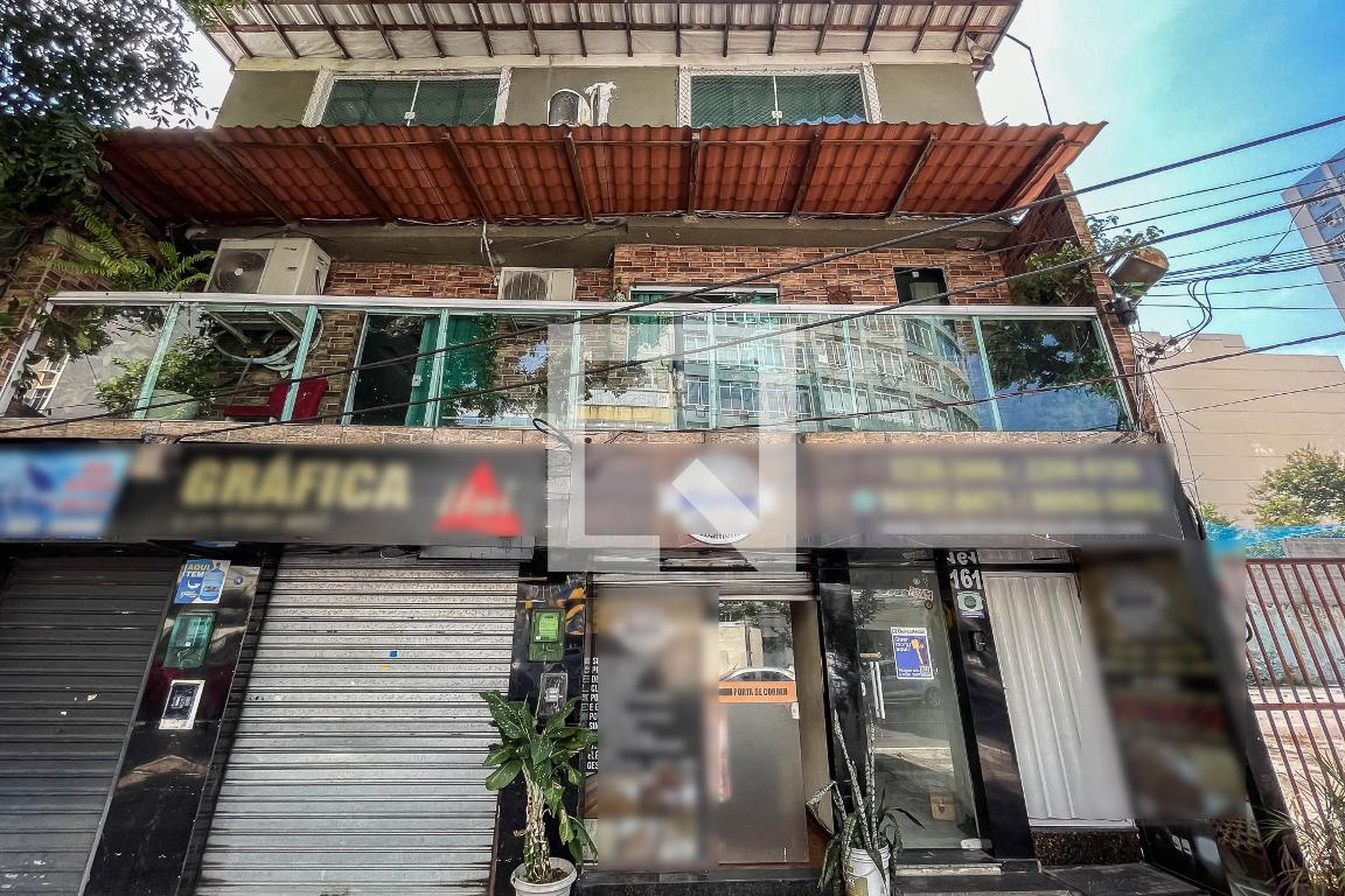 Fachada Condomínio em Rua Uruguai, 161