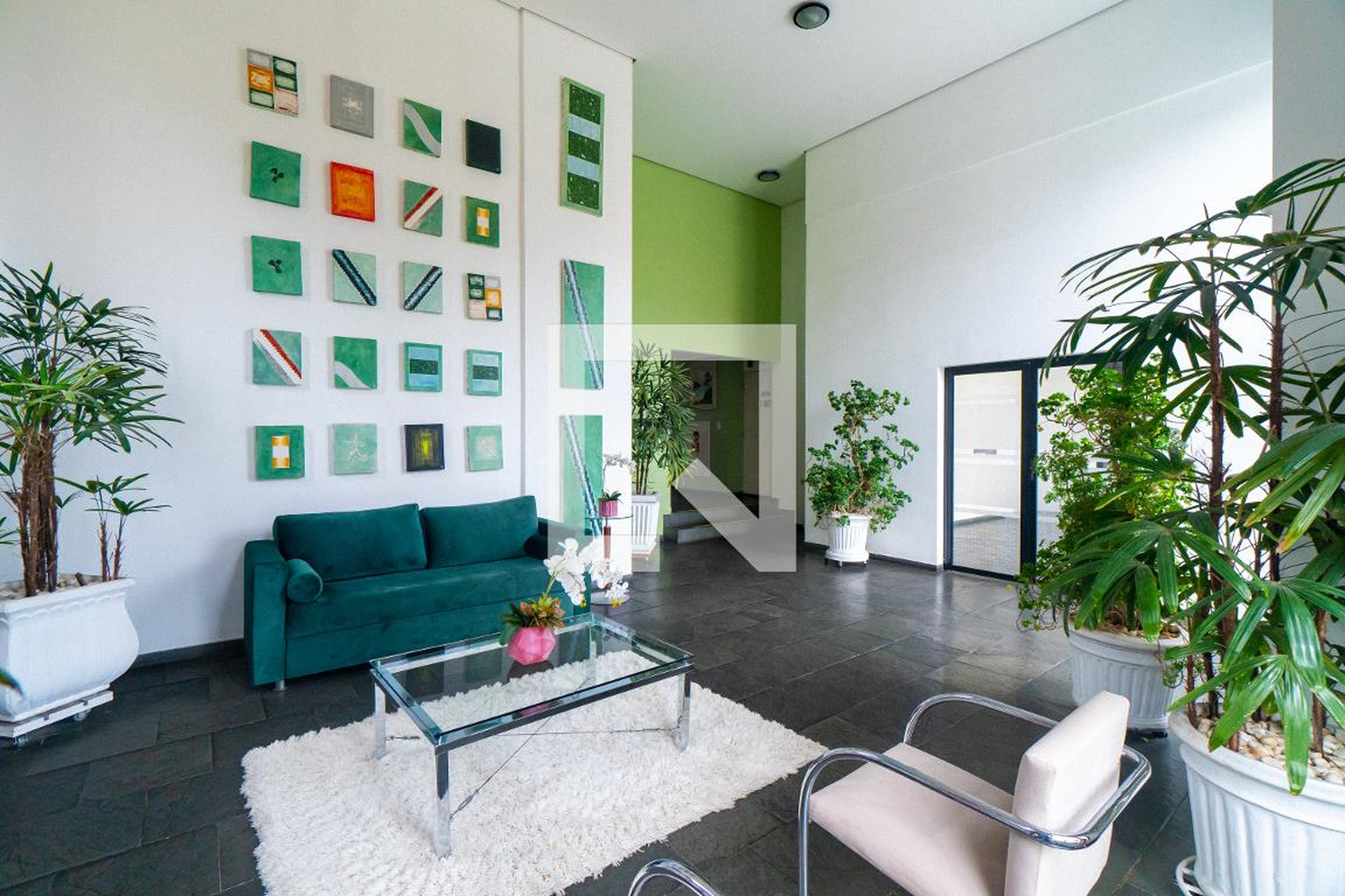 Hall social - Maison de Villeneuve