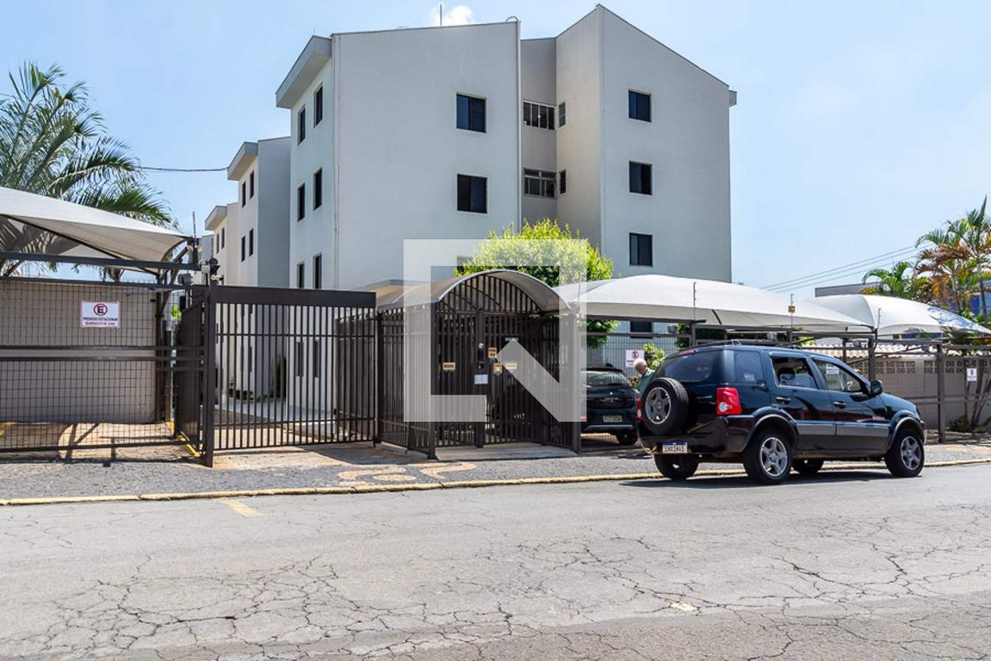 Fachada do Condomínio Residencial América