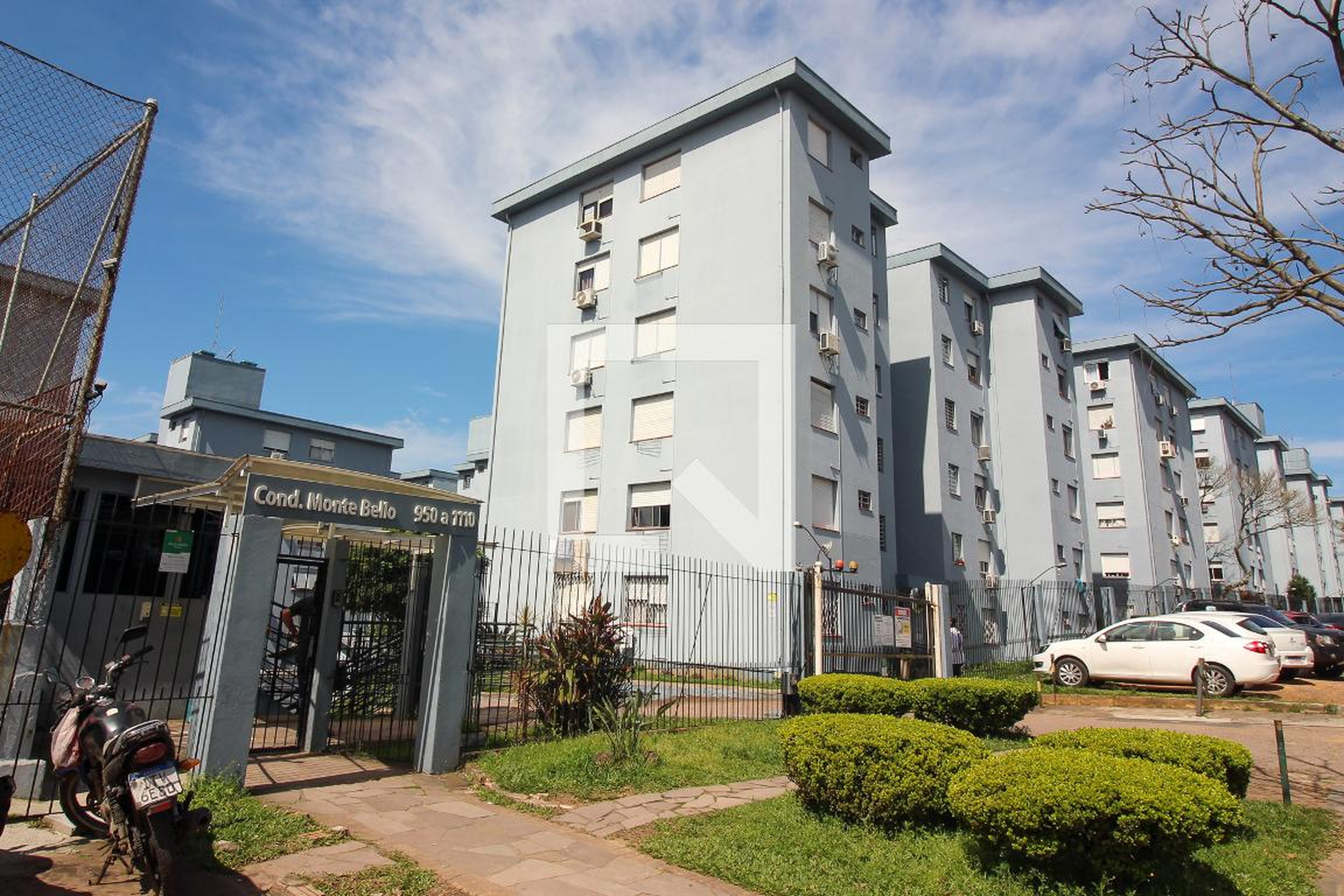 Fachada do condomínio Residencial Monte Bello