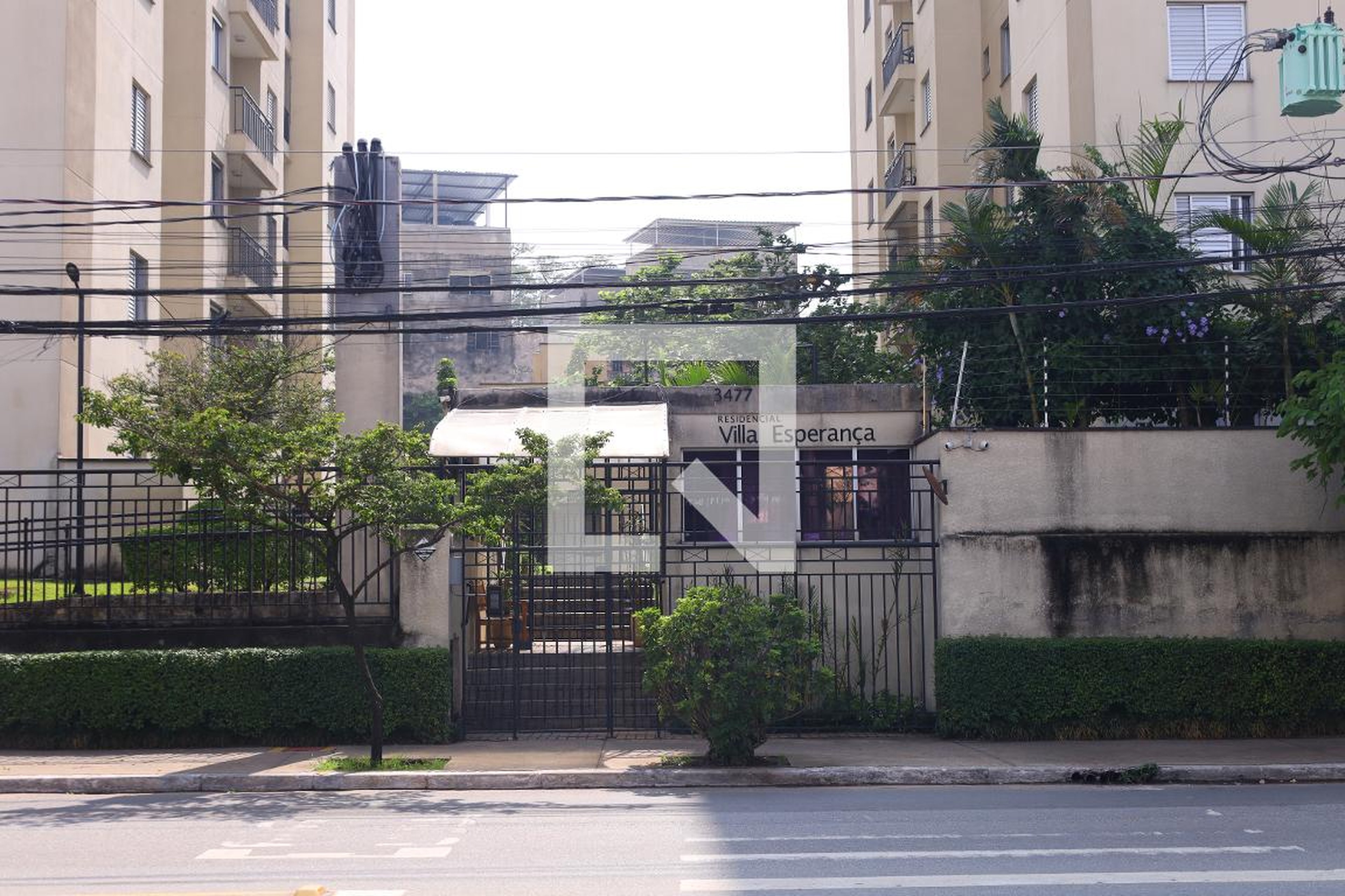 Fachada do condomínio Residencial Villa Esperança