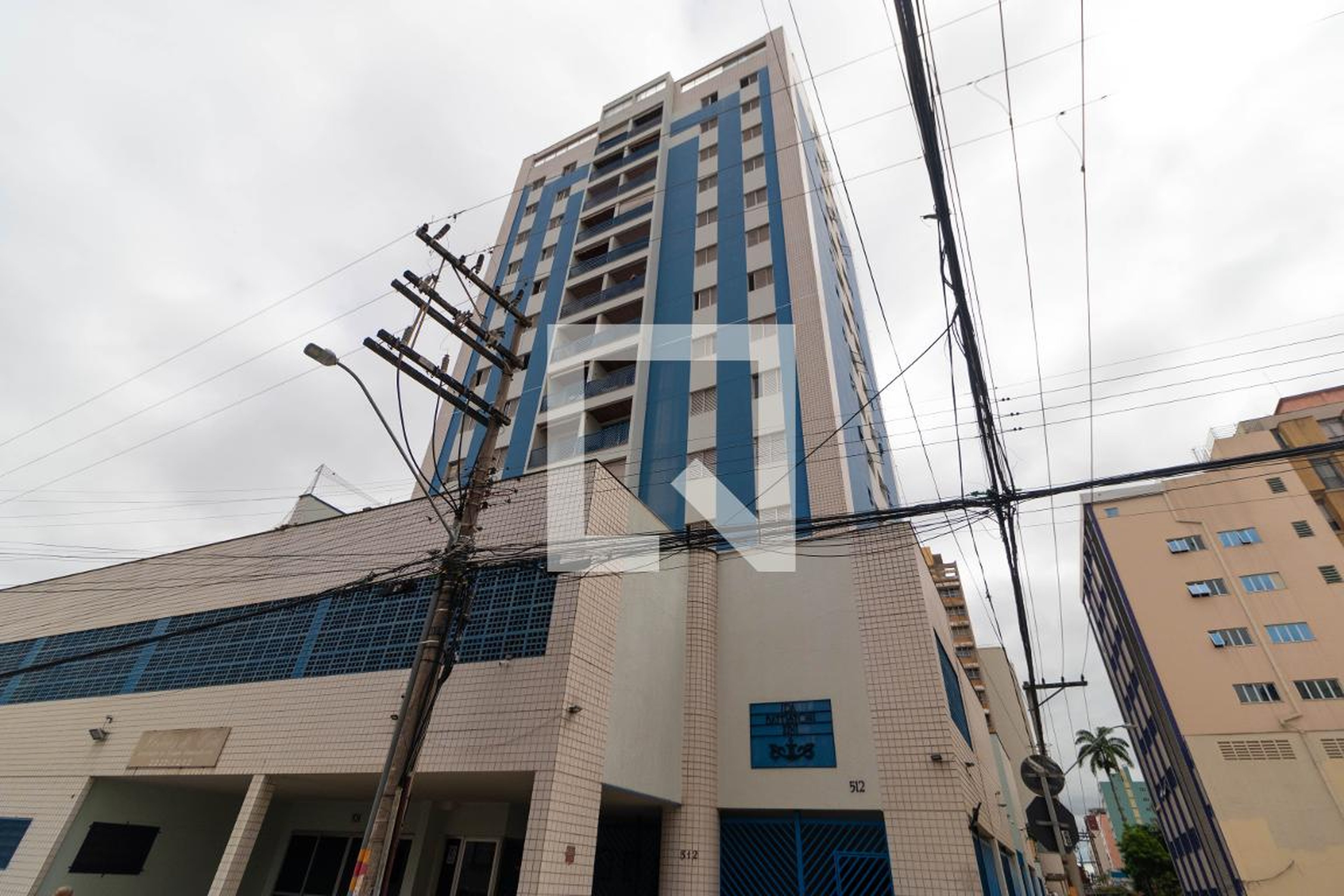 Fachada Condomínio em Rua Regente Feijó, 512