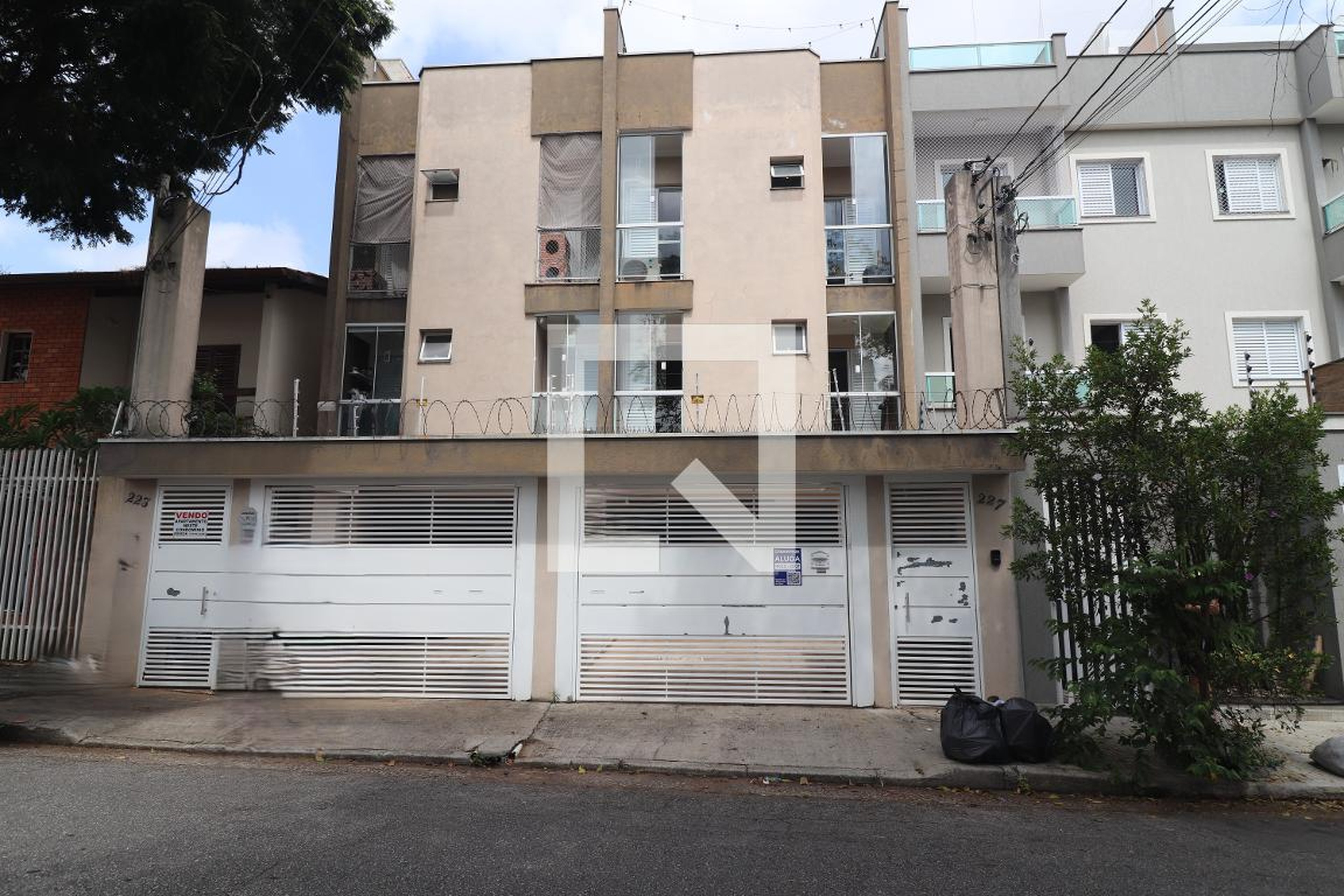 Fachada Condomínio Bloco Gama