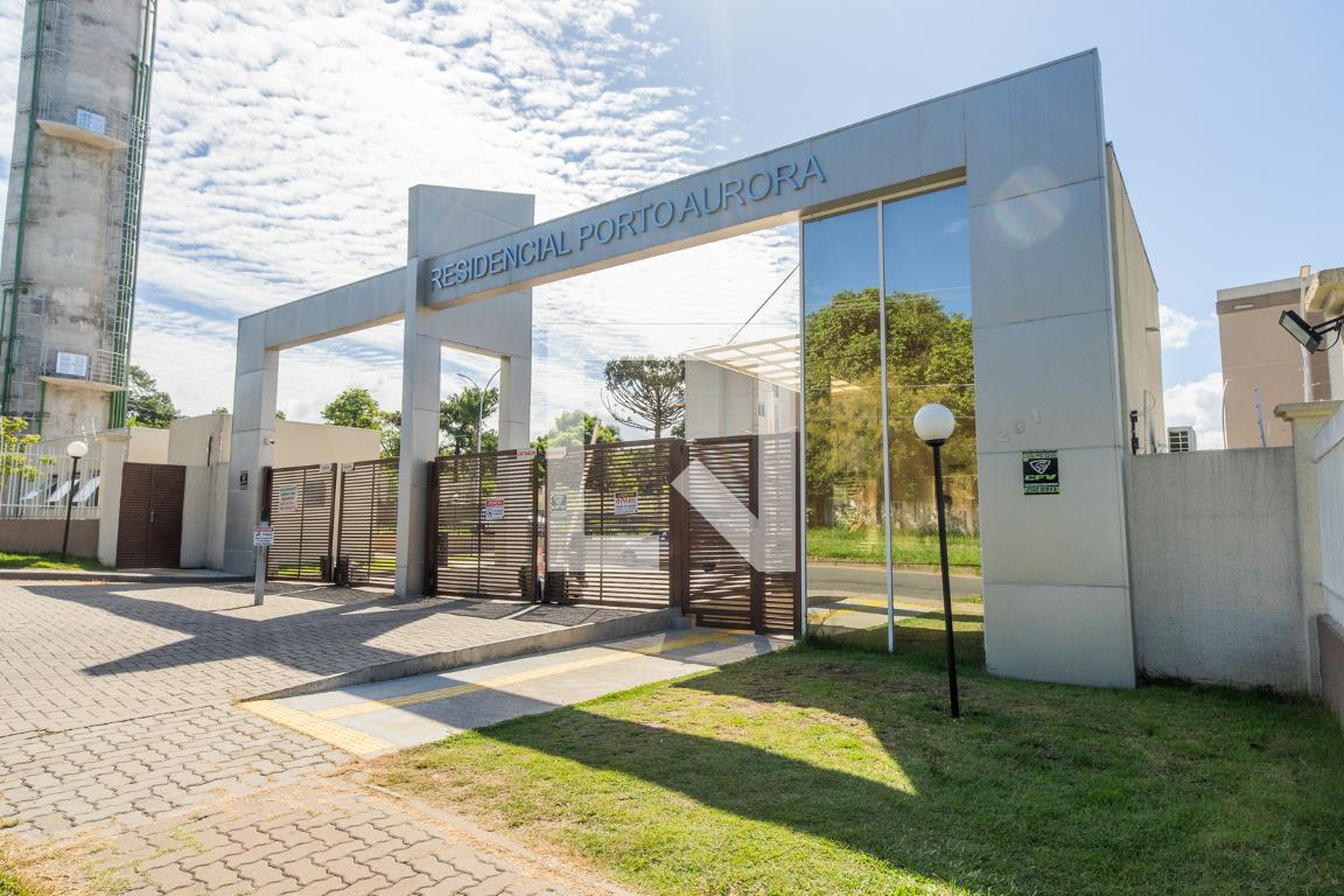 Fachada do Condomínio Residencial Porto Aurora