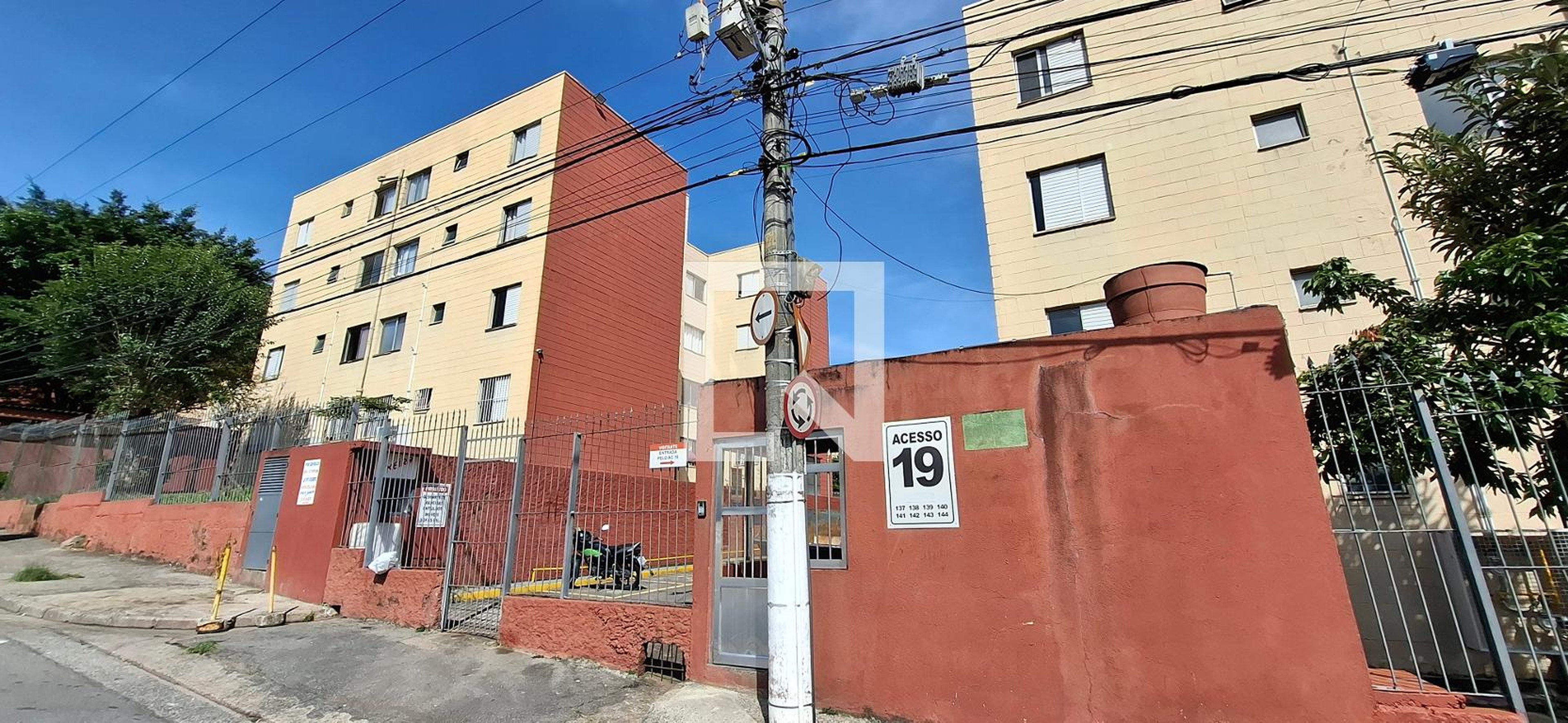 Fachada do condomínio Residencial Itaparica