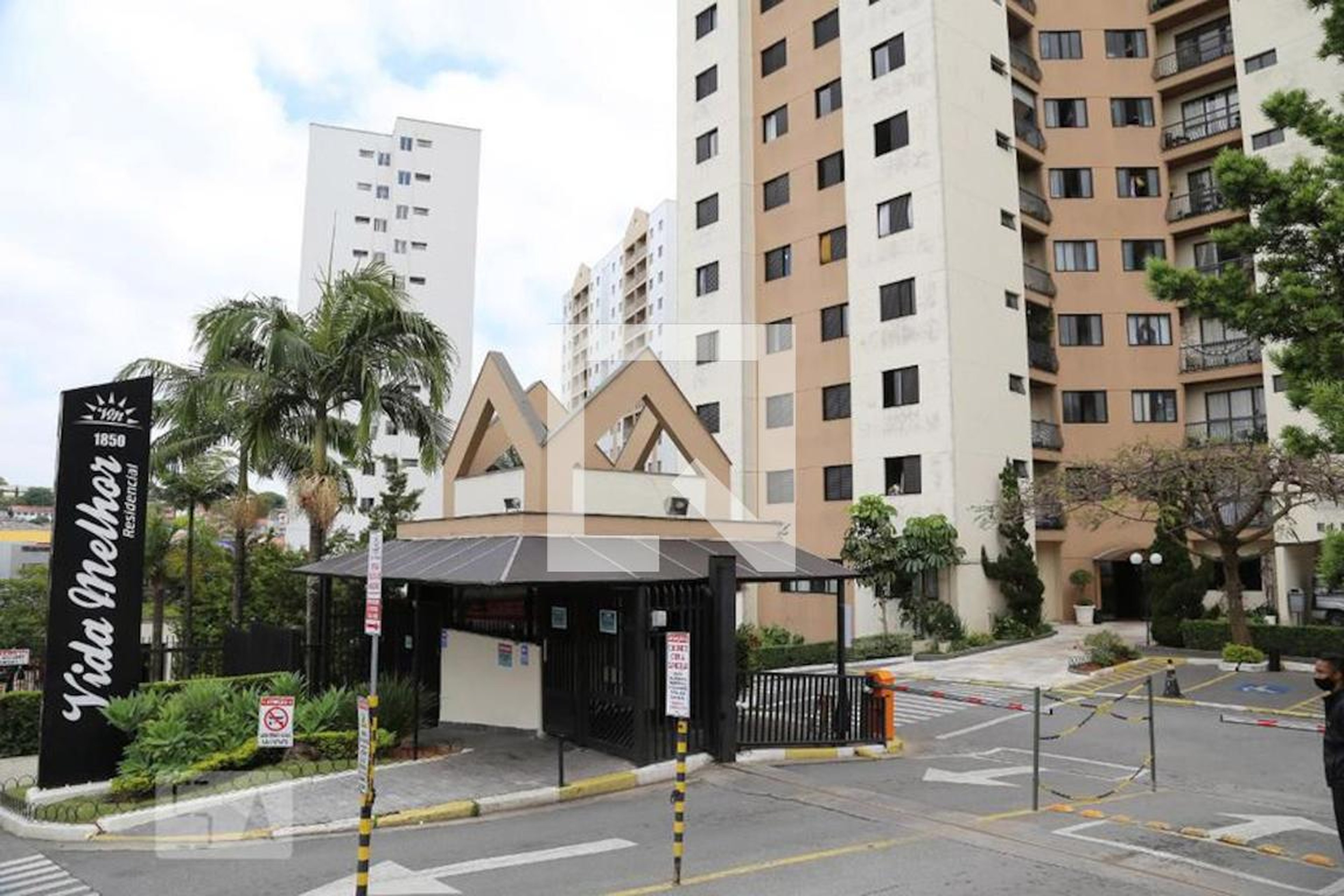 Fachada do Condomínio Condomínio Vida Melhor