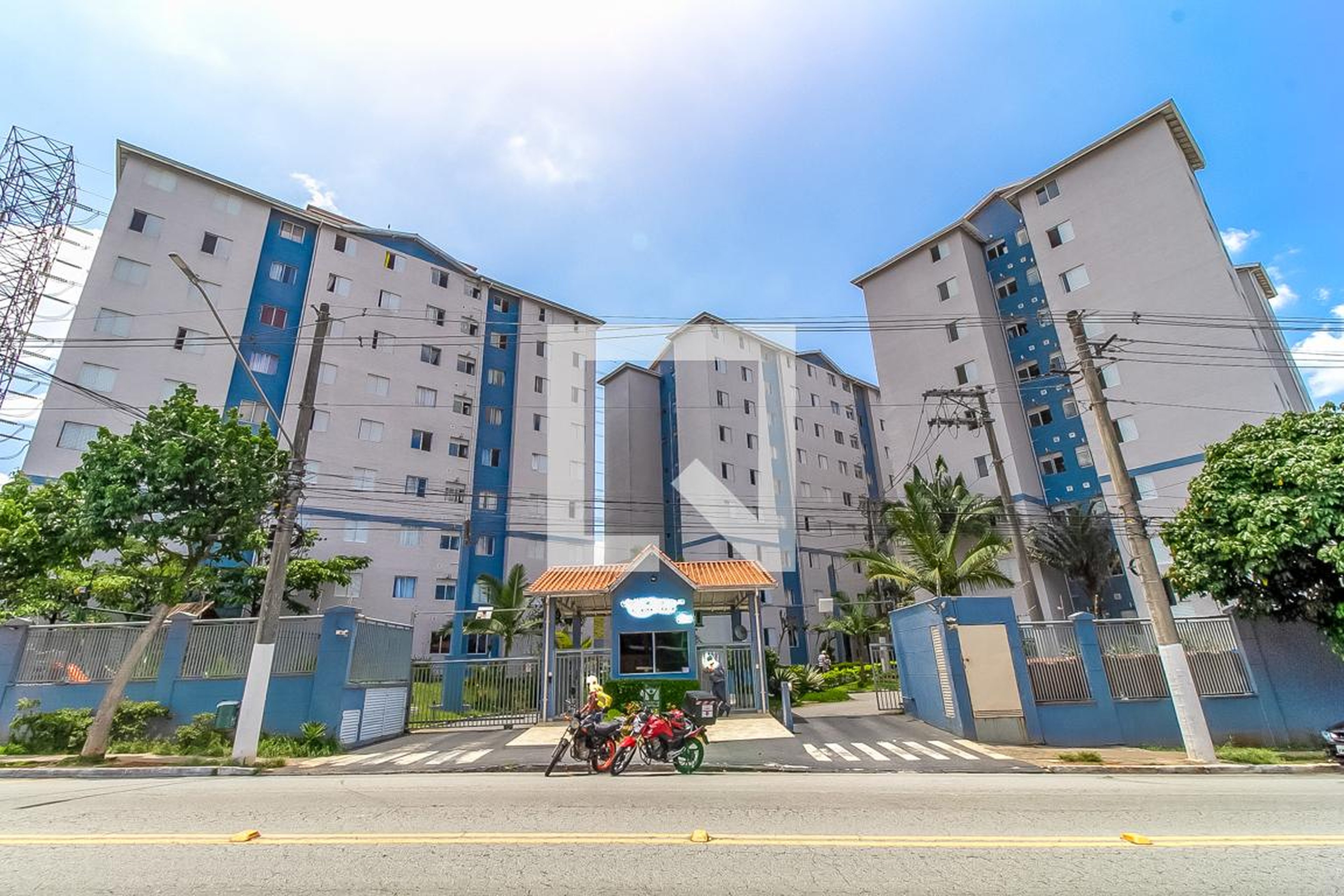 Fachada do condominio Residencial Vitória Parque