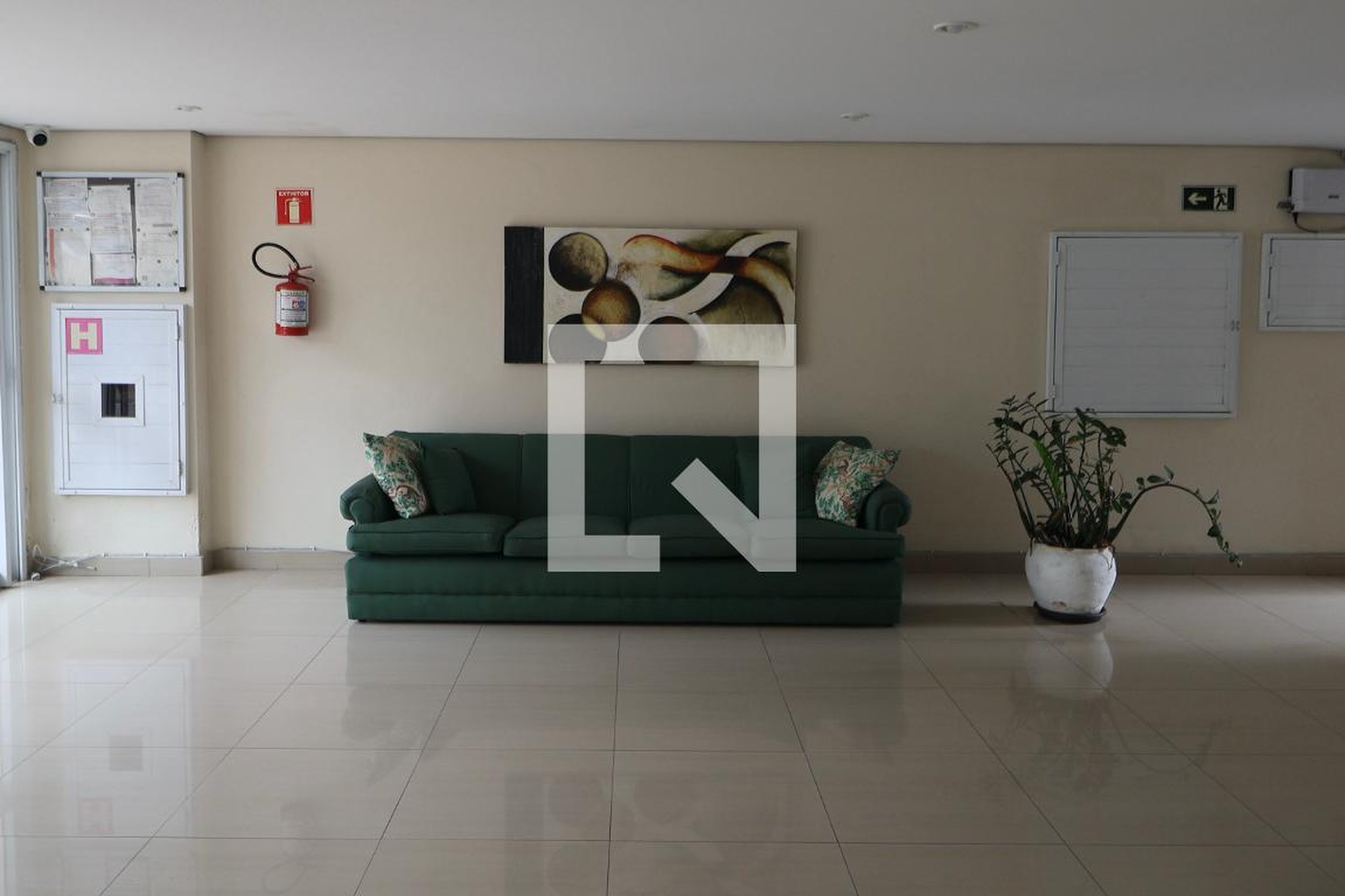 Hall de entrada - Edifício Dom Manoel